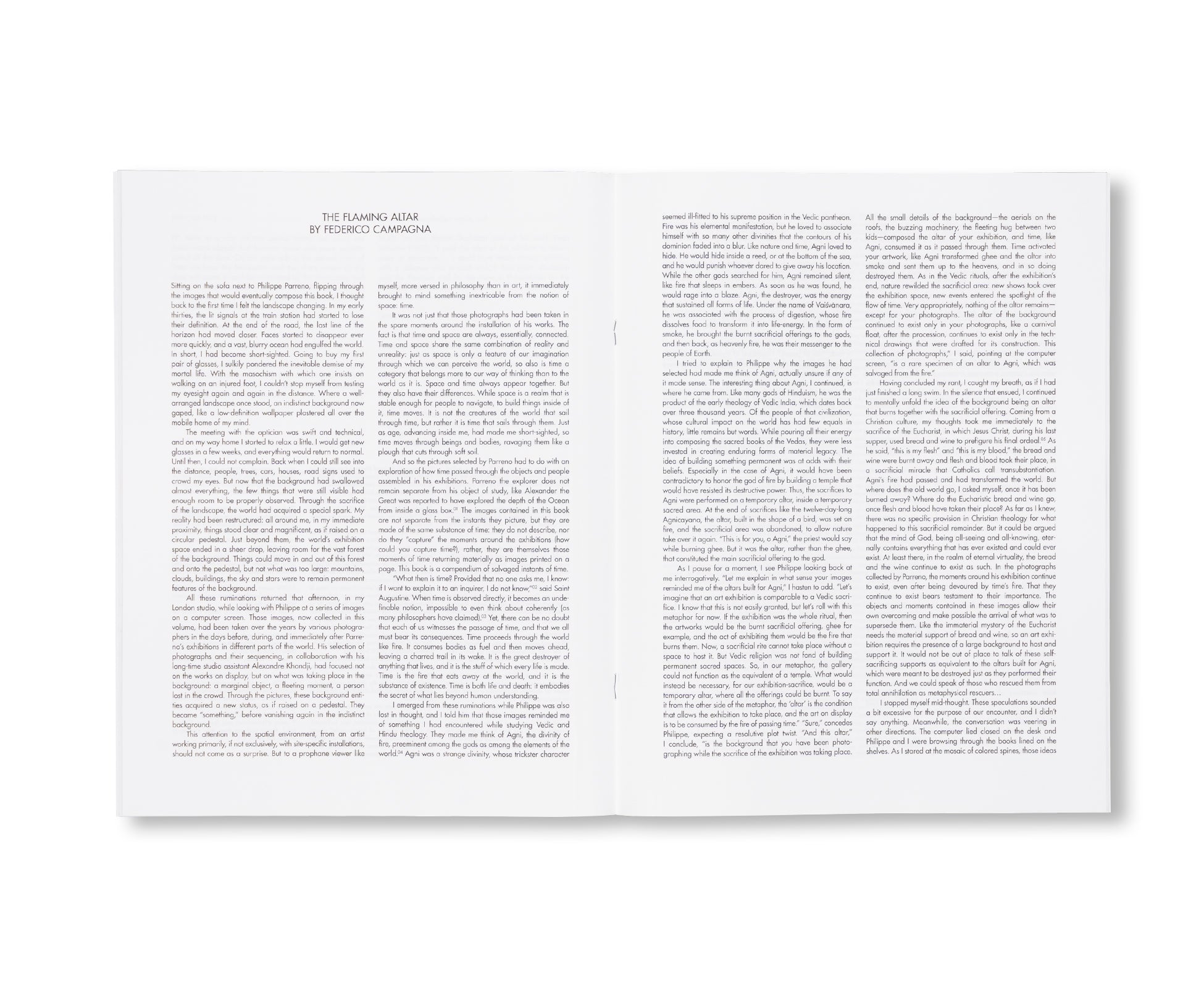 REVUE CAHIERS D’ART, 2023, PHILIPPE PARRENO by Philippe Parreno [LIMITED EDITION]