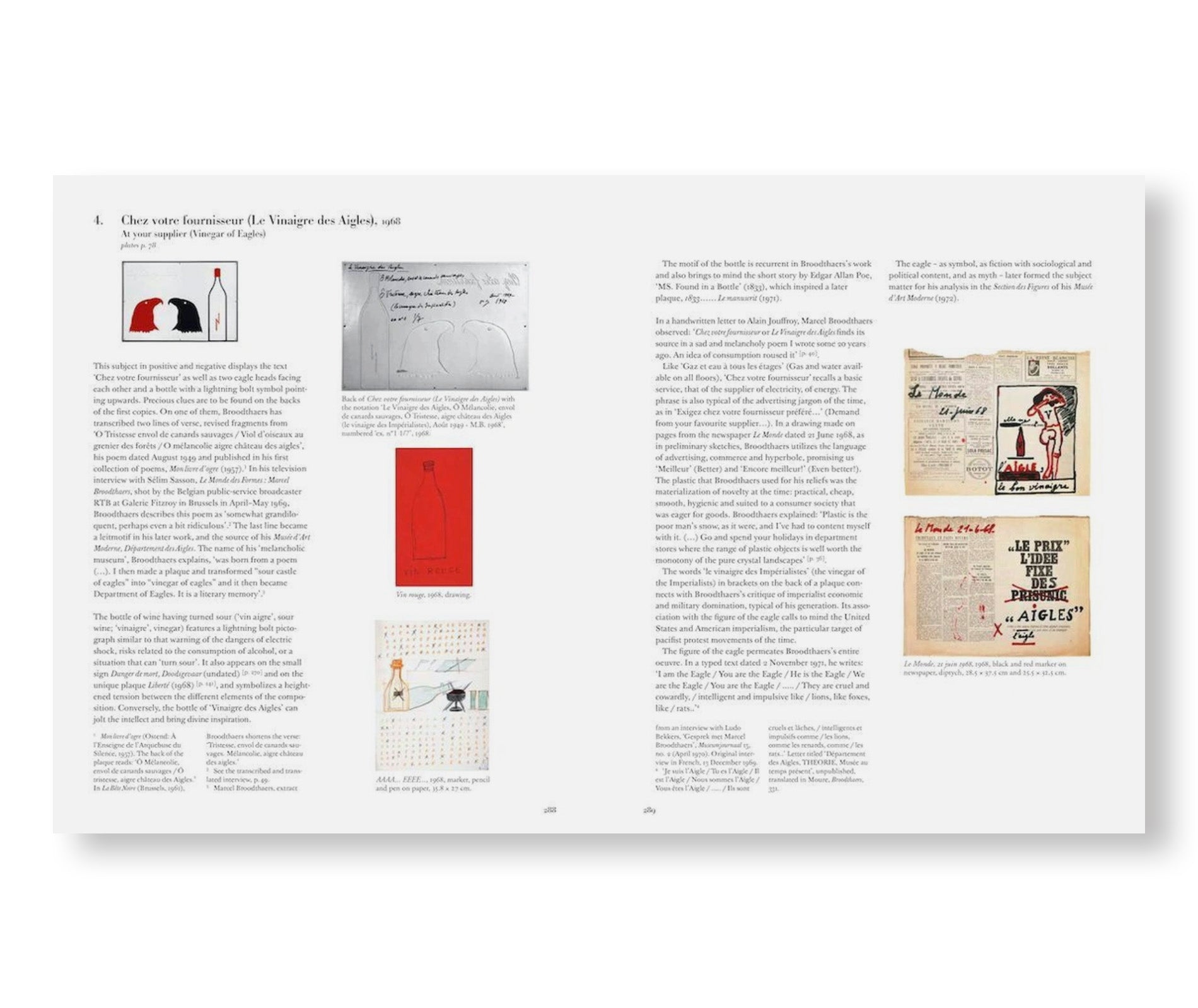 INDUSTRIAL POEMS. THE COMPLETE CATALOGUE OF THE PLAQUES 1968–1972 by Marcel Broodthaers