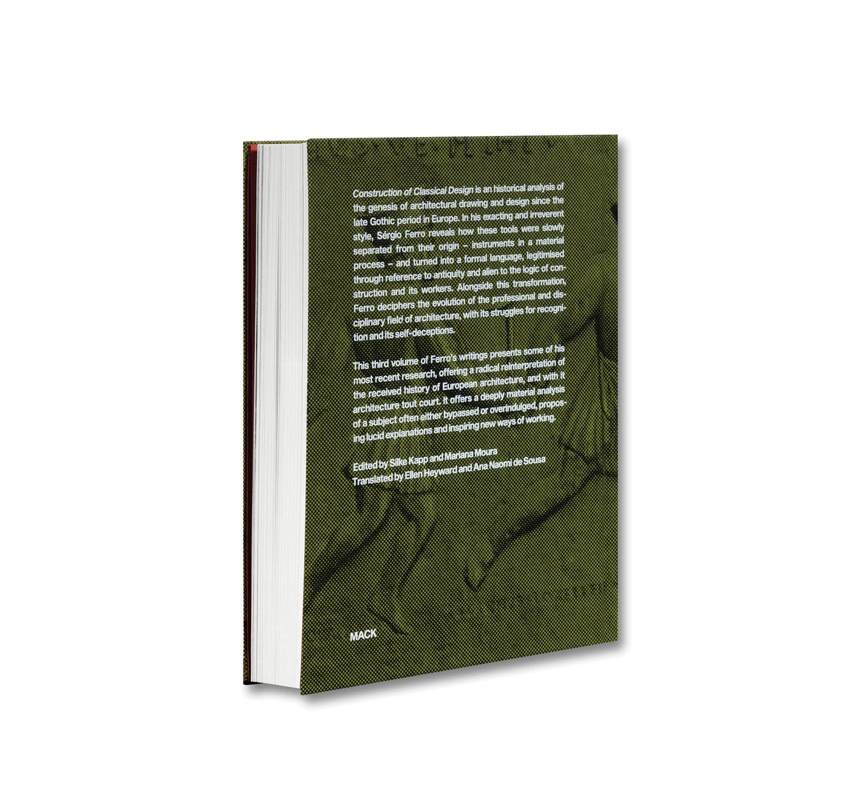 CONSTRUCTION OF CLASSICAL DESIGN by Sérgio Ferro