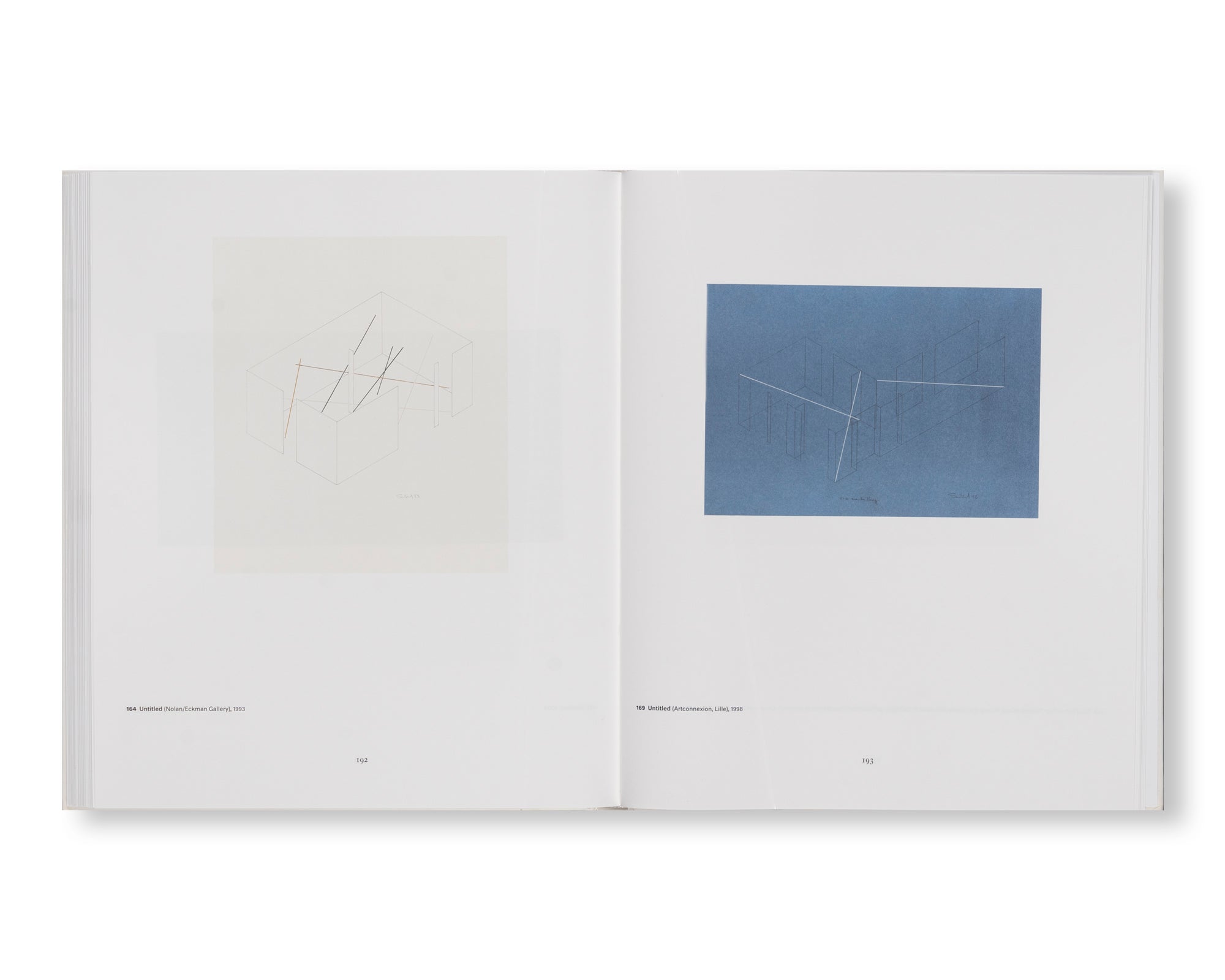 FRED SANDBACK: DRAWINGS by Fred Sandback