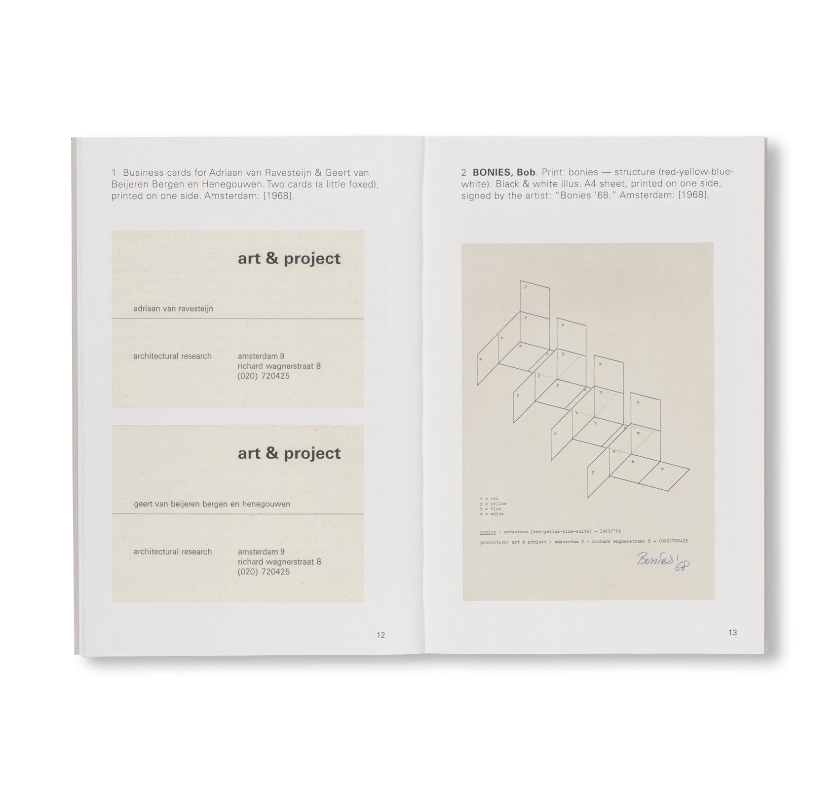 ART & PROJECT - EVERYTHING BUT THE BULLETINS 1968-1978 - CATALOGUE 247 by Art & Project