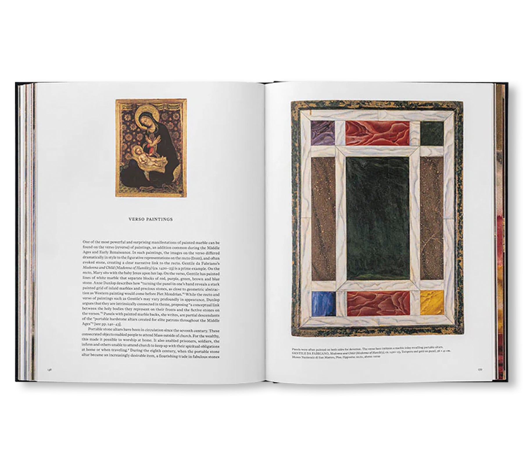 DIVINE PRESENCE: DEPICTIONS OF MARBLE IN LATE GOTHIC AND EARLY RENAISSANCE PAINTING