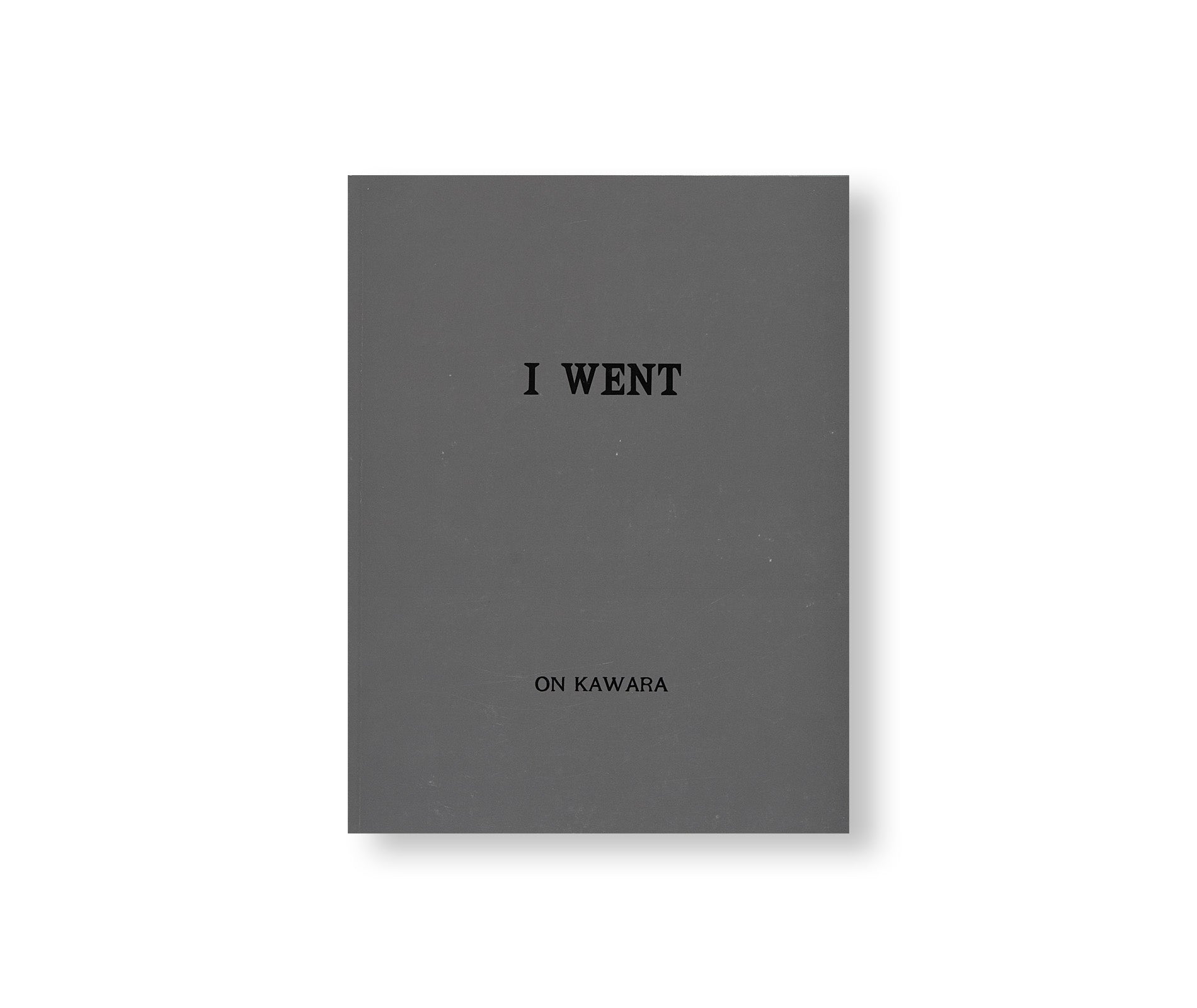 I WENT, I MET, I READ, JOURNAL: 1969. by On Kawara