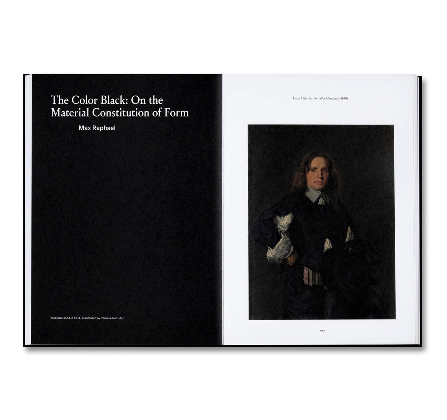 THE COLOR BLACK: ANTINOMIES OF A COLOR IN ARCHITECTURE AND ART by Mohsen Mostafavi, Max Raphael [SIGNED]