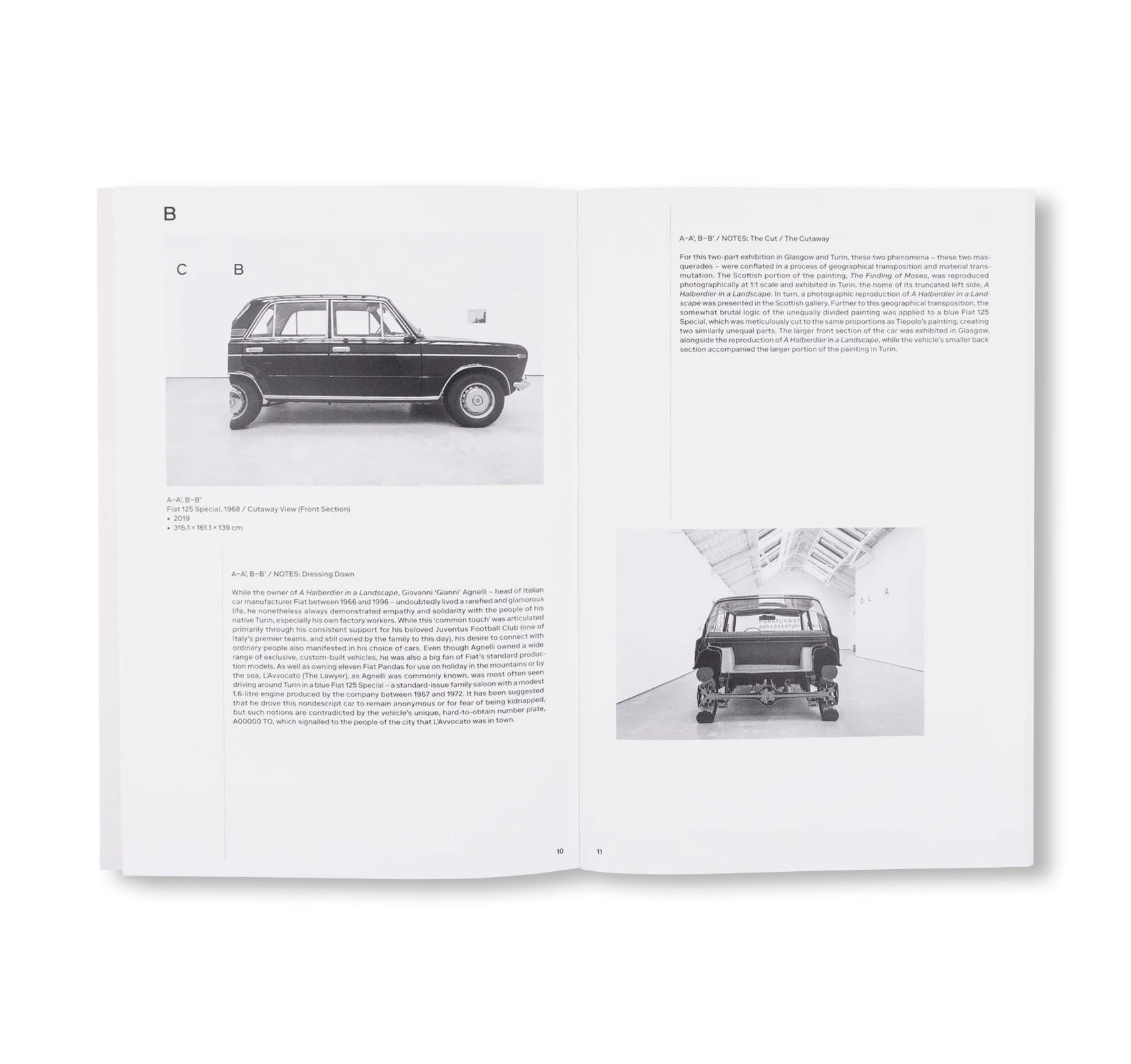 A–A’, B–B’ by Simon Starling