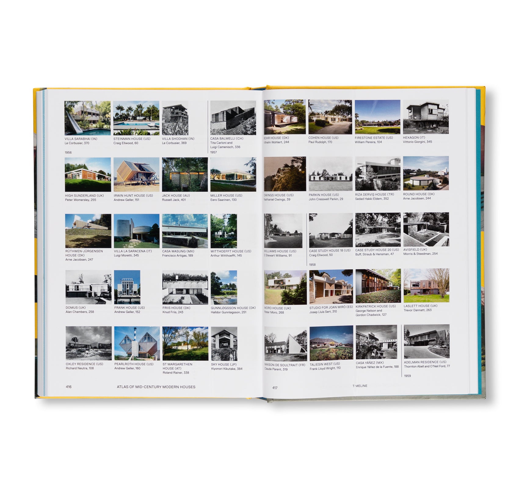 ATLAS OF MID-CENTURY MODERN HOUSES by Dominic Bradbury