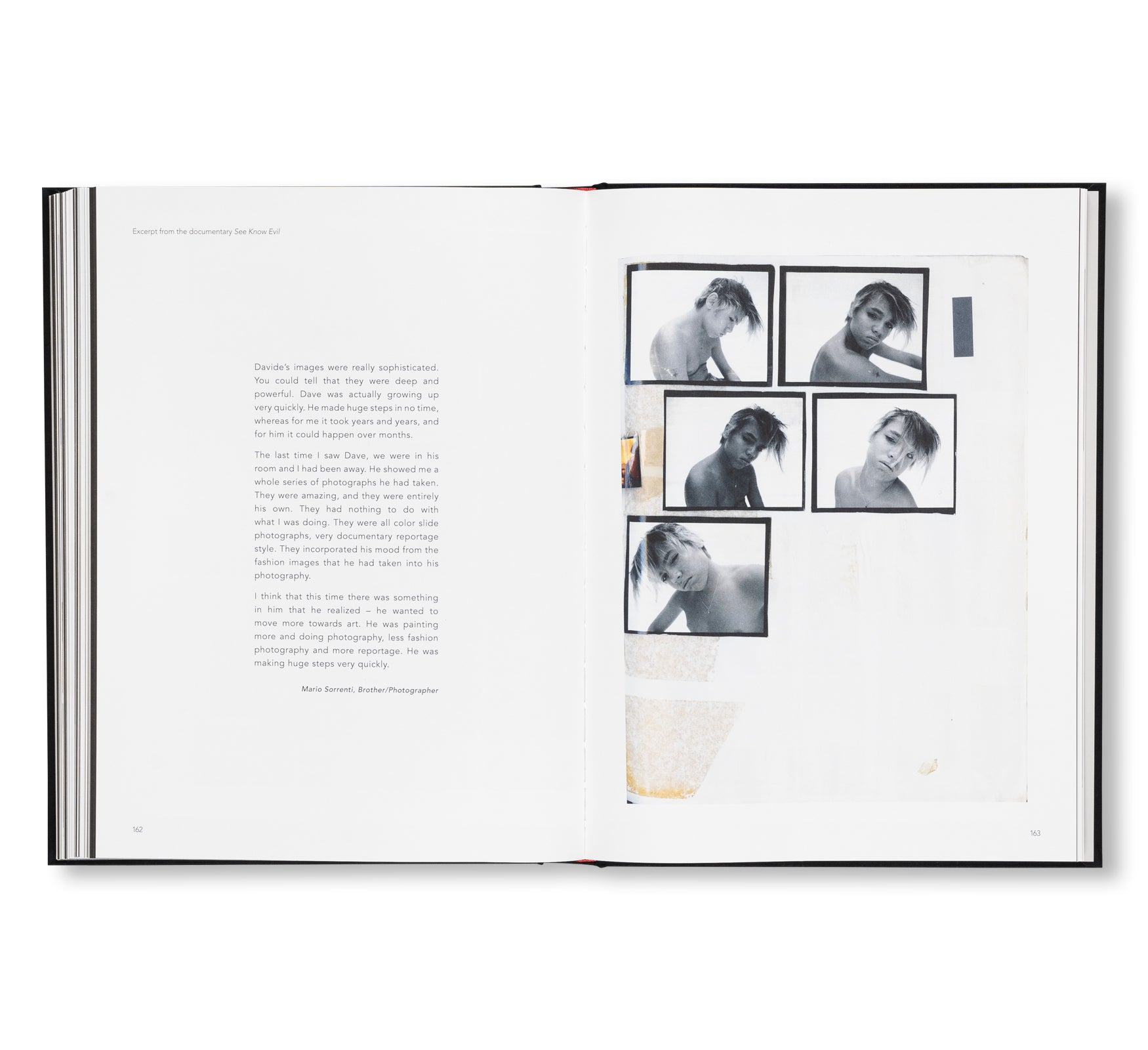 DAVIDE SORRENTI JOURNALS VOLUME 1 1994–1995 by Davide Sorrenti