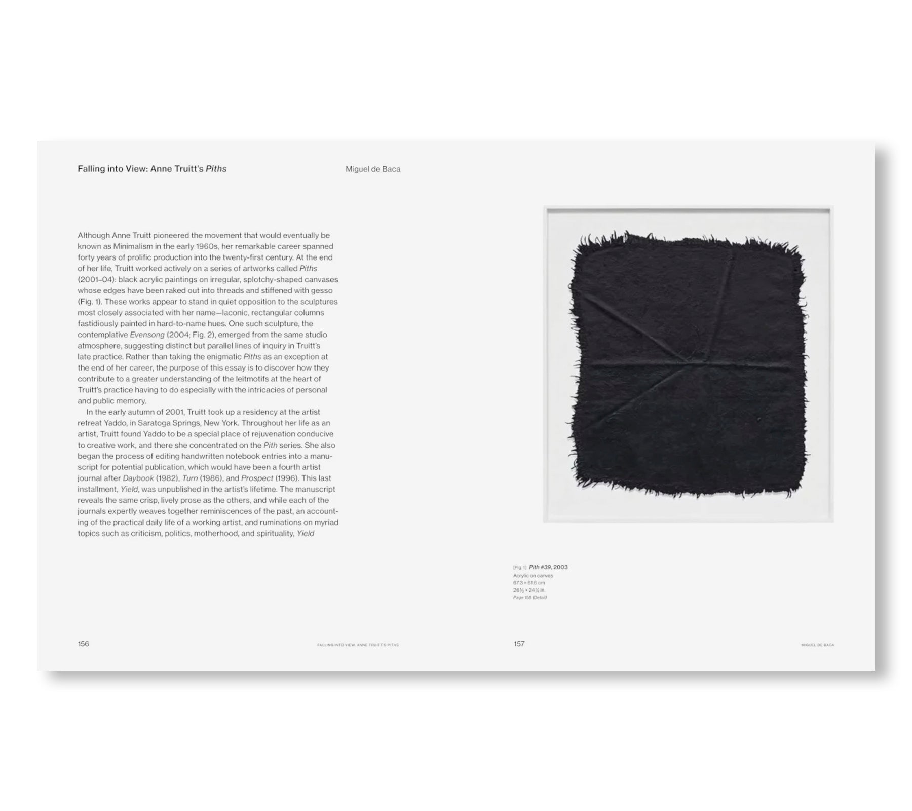 ANNE TRUITT: PIONEER OF MINIMAL ART by Anne Truitt
