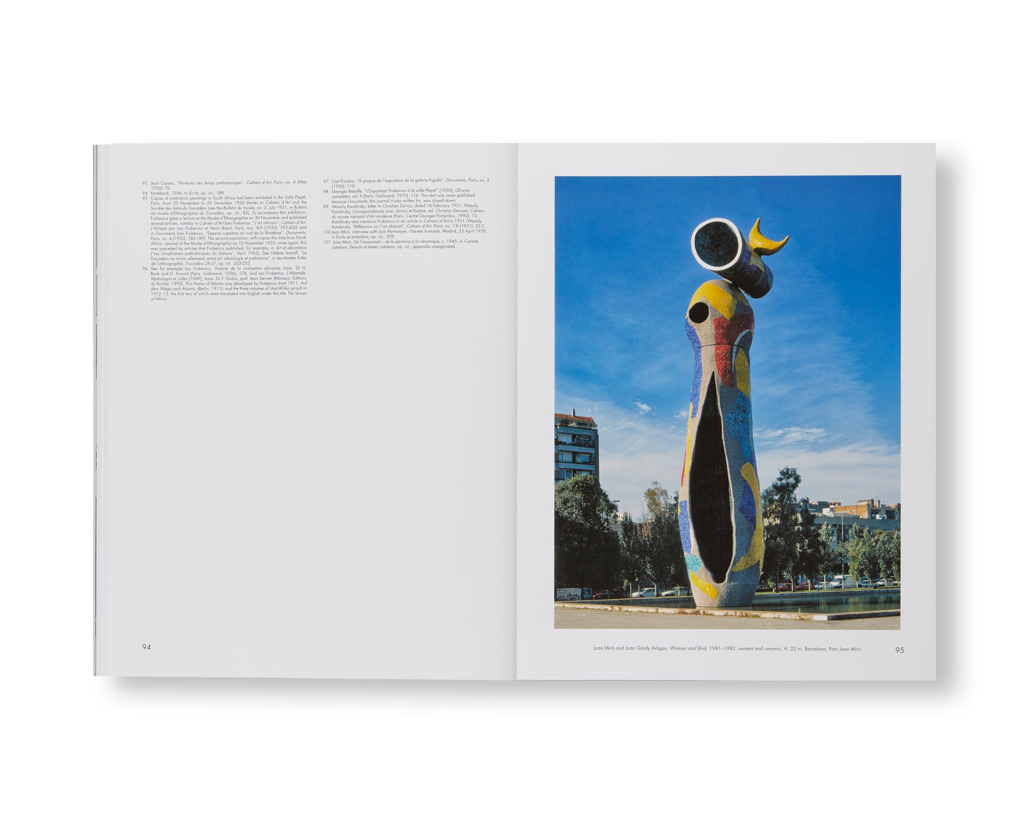 REVUE CAHIERS D’ART, 2018, MIRÓ by Joan Miró