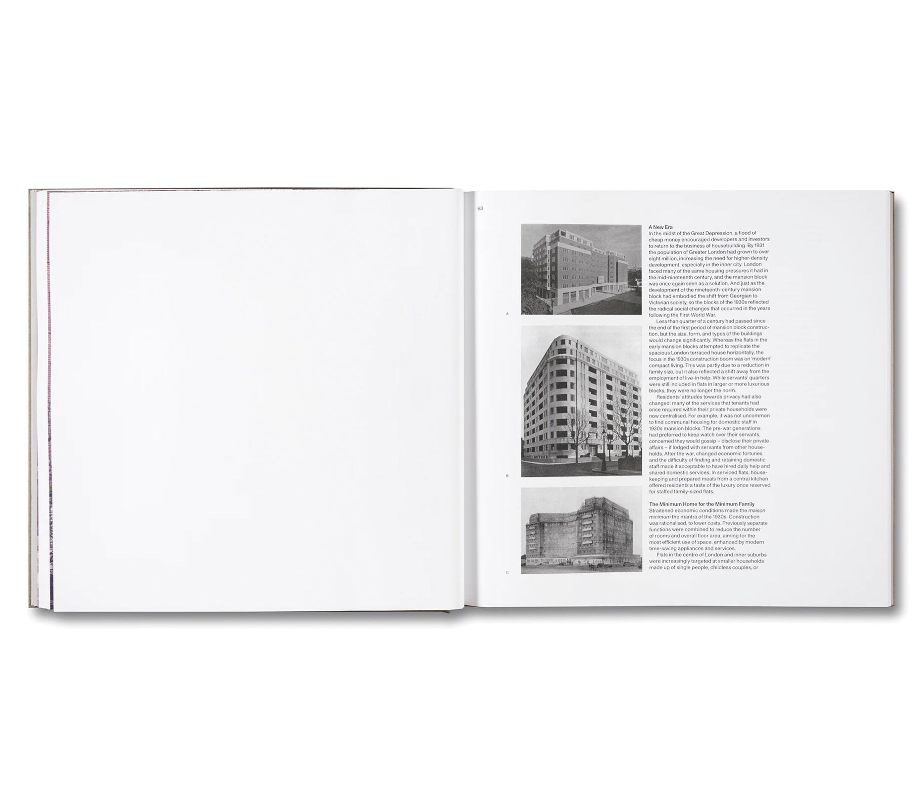 AT HOME IN LONDON: THE MANSION BLOCK by Karin Templin