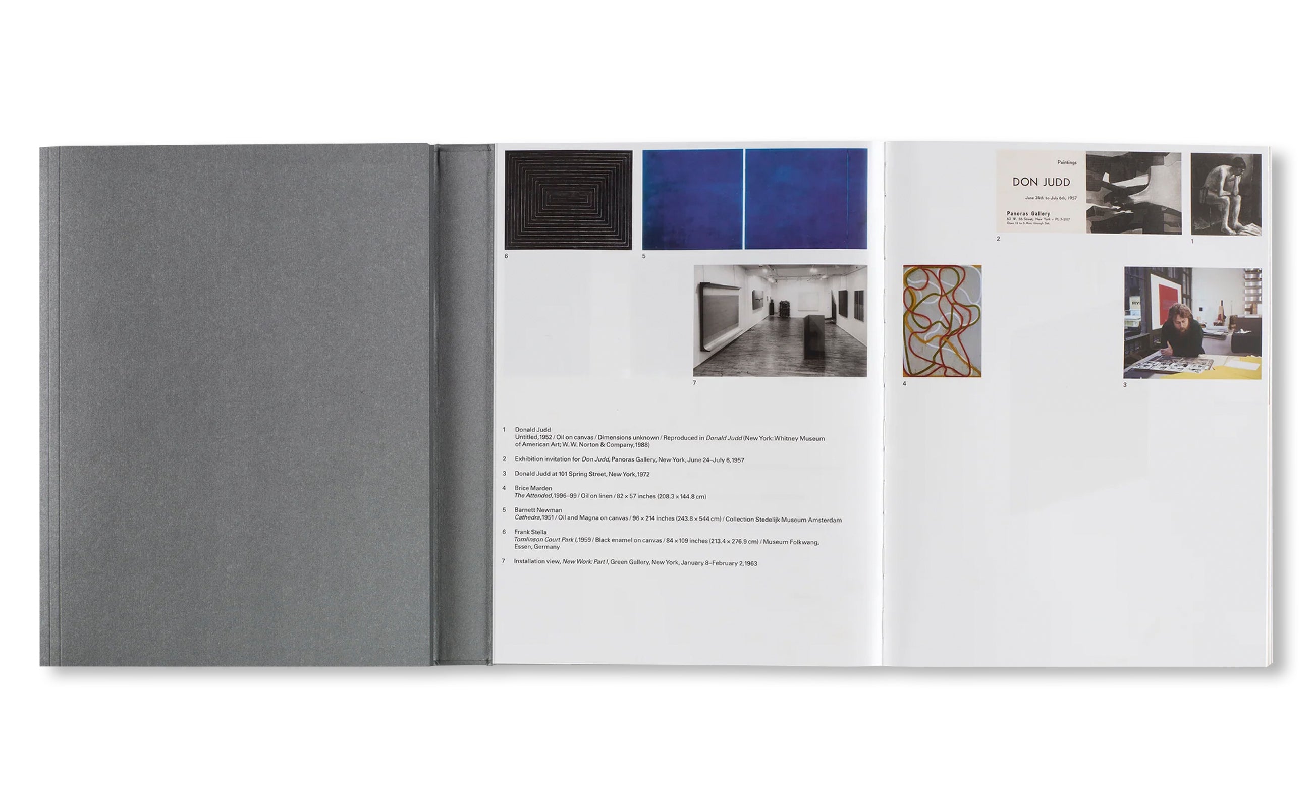 DONALD JUDD 1957–1963: PAINTING AND OBJECTS by Donald Judd