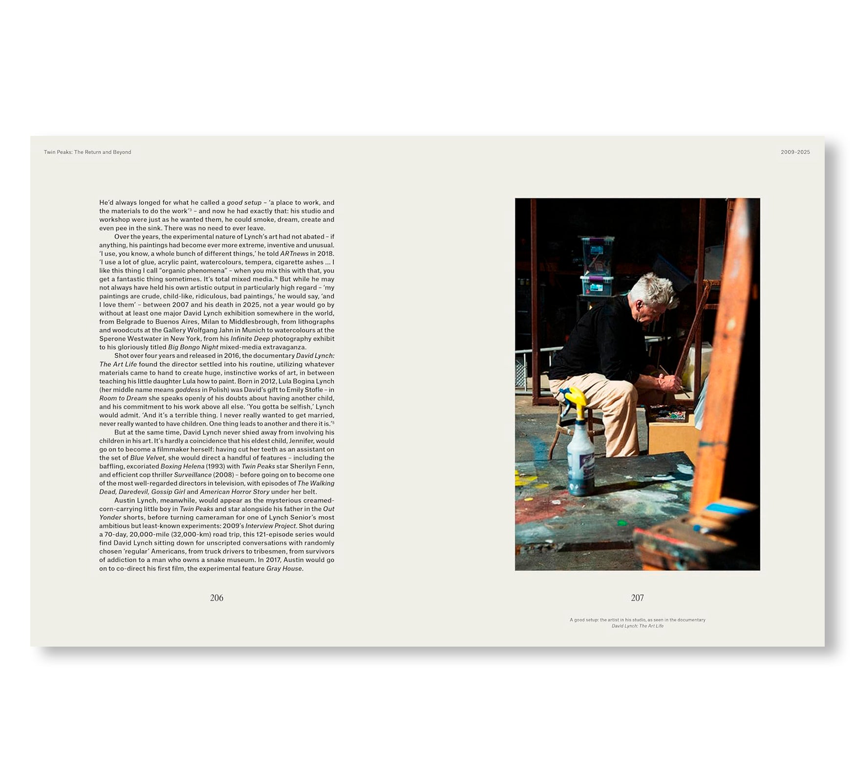 DAVID LYNCH: HIS WORK, HIS WORLD by David Lynch