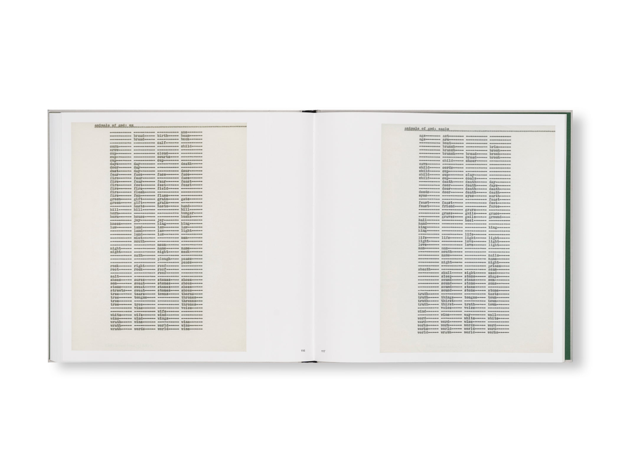 POEMS by Carl Andre