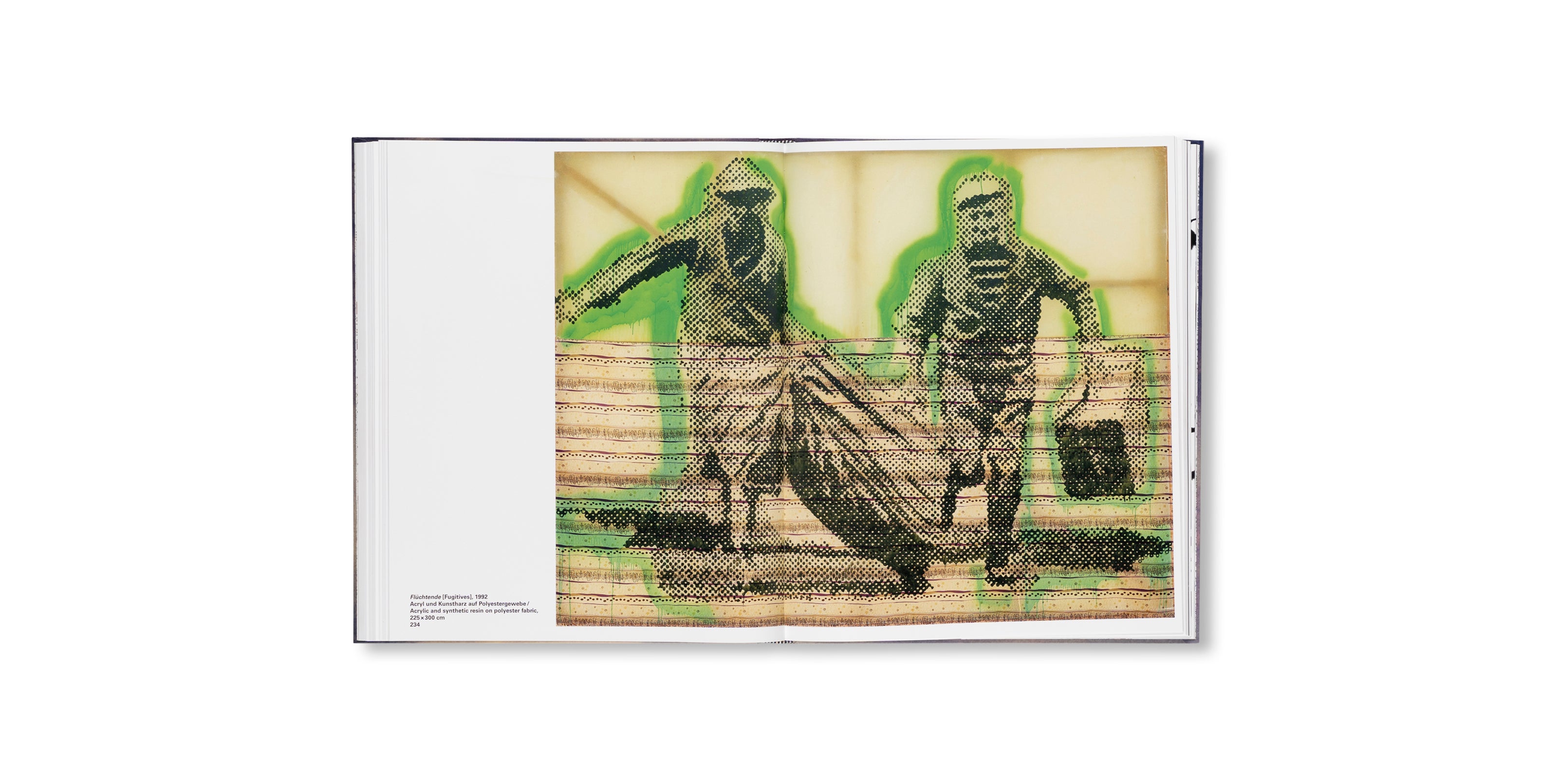 UNTER DEM PFLASTER LIEGT DIE ERDE / BENEATH THE COBBLESTONES, THE EARTH by Sigmar Polke