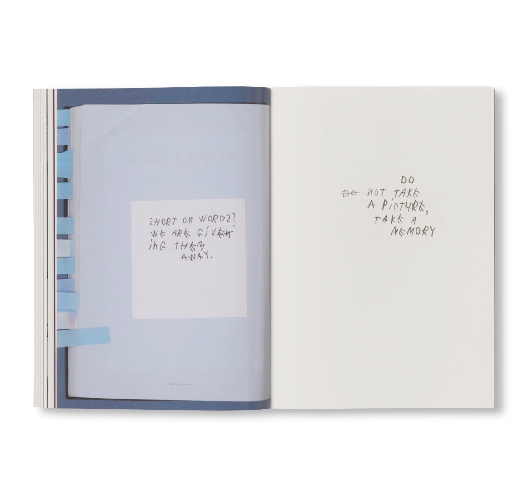 WORDS ON PAPER by Coco Capitán