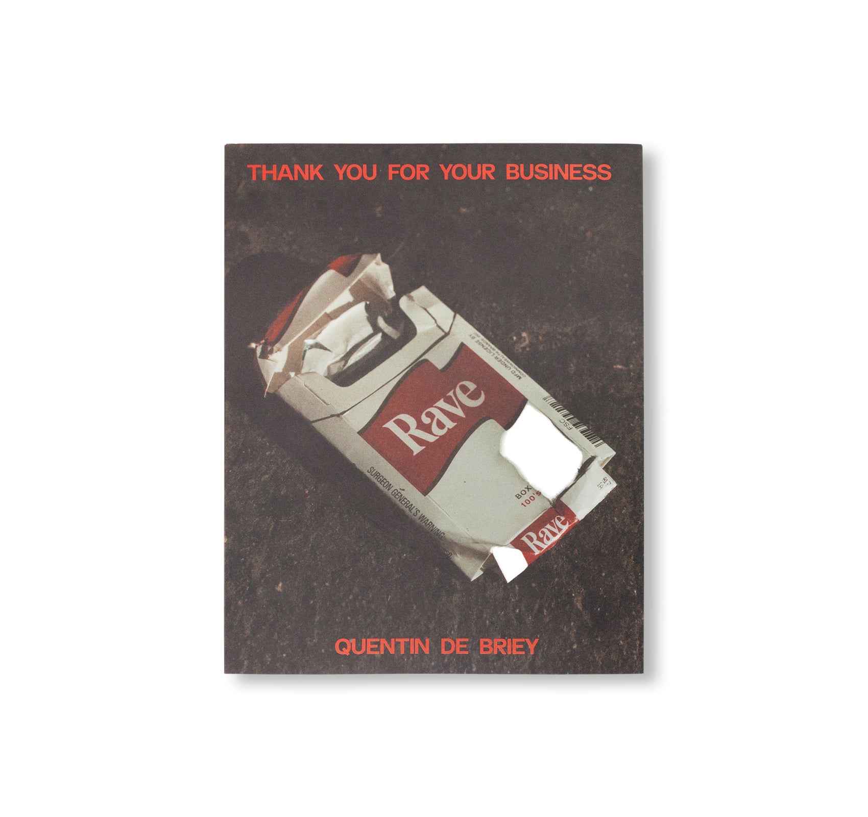 THANK YOU FOR YOUR BUSINESS by Quentin de Briey [SPECIAL EDITION]