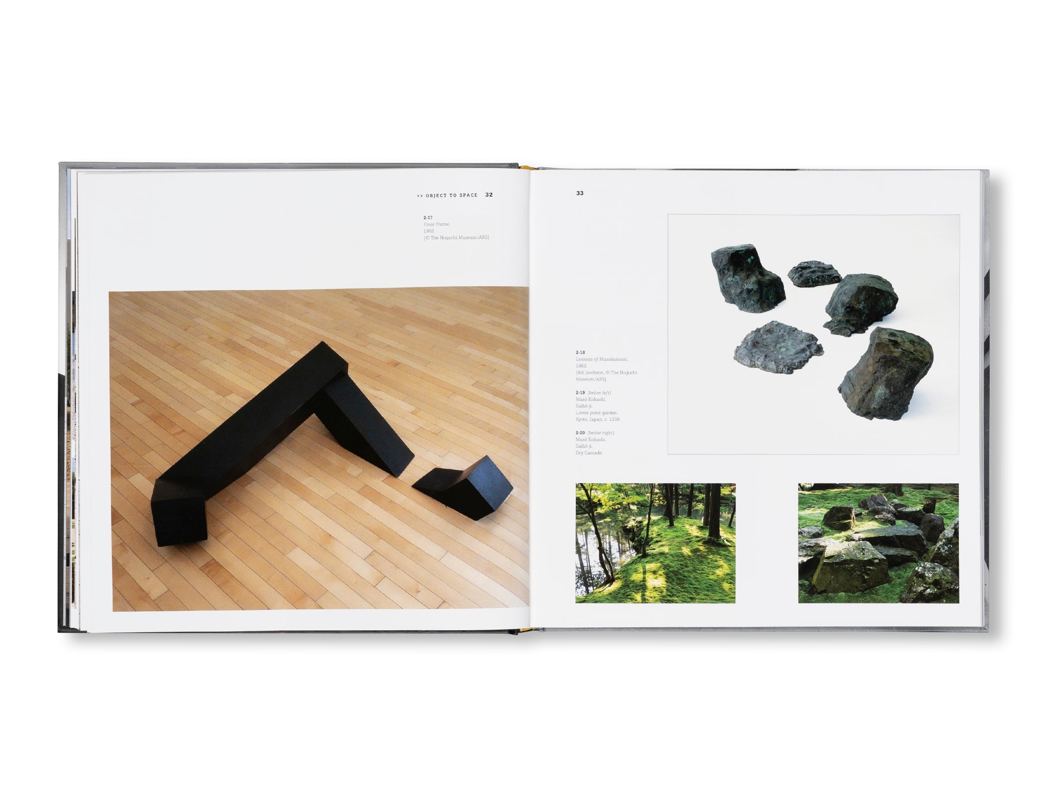 NOGUCHI'S GARDEN LANDSCAPE AS SCULPTURE by Isamu Noguchi