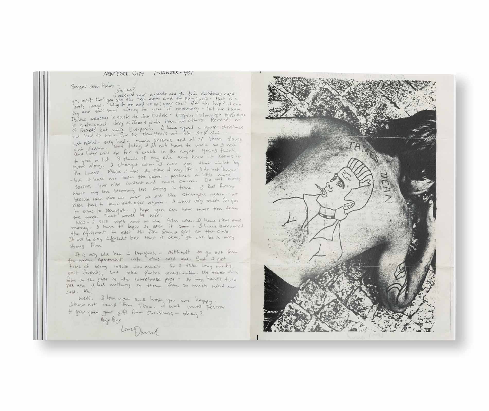 DEAR JEAN PIERRE by David Wojnarowicz