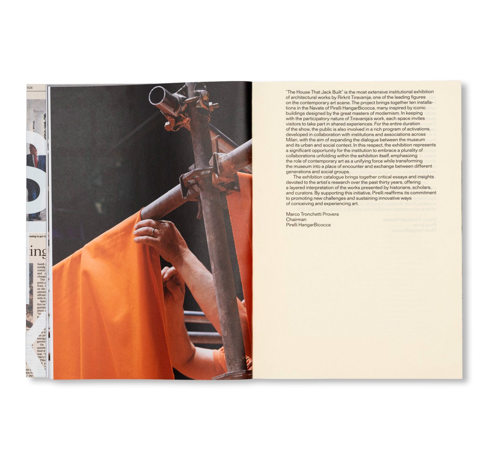 THE HOUSE THAT JACK BUILT by Rirkrit Tiravanija