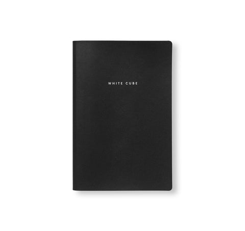WHITE CUBE NOTEBOOK [BLACK / LINED]