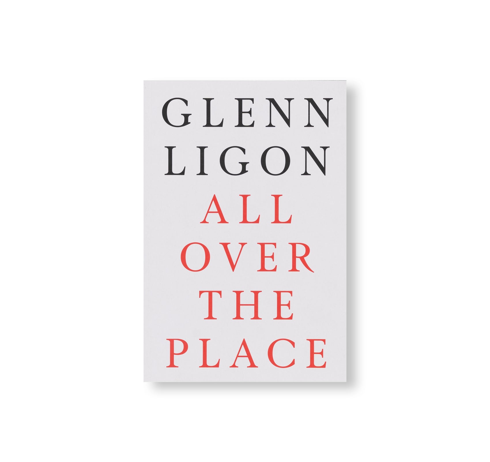 ALL OVER THE PLACE by Glenn Ligon