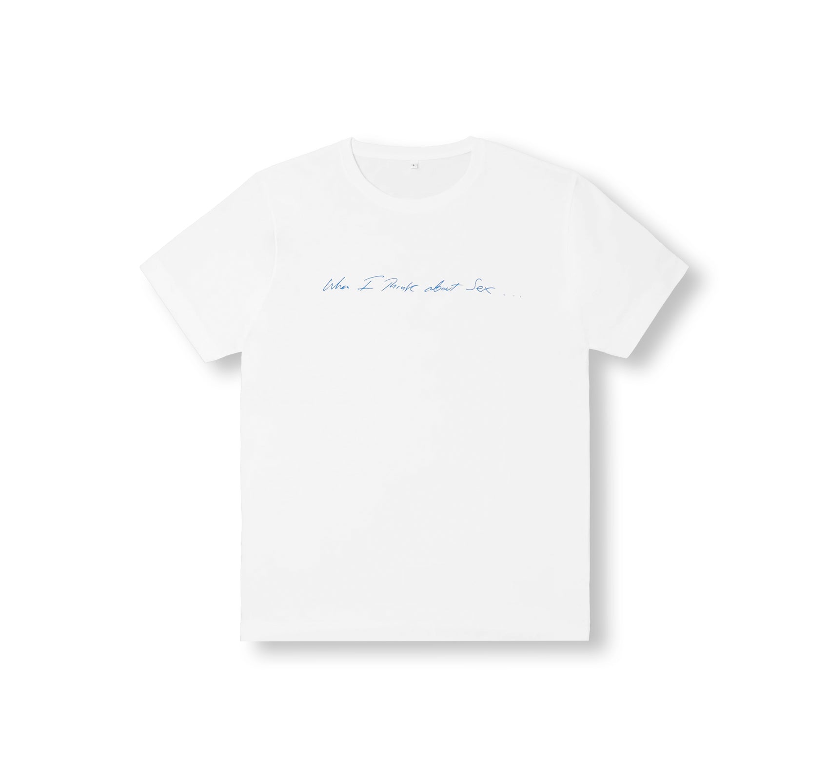 WHEN I THINK ABOUT SEX T-SHIRTS (WOMEN / M)