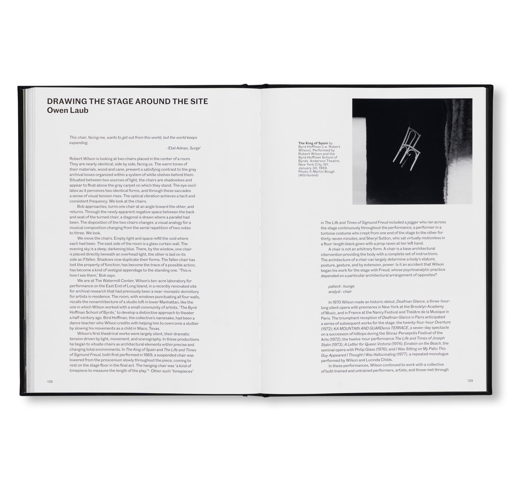 ROBERT WILSON: CHAIRS by Robert Wilson
