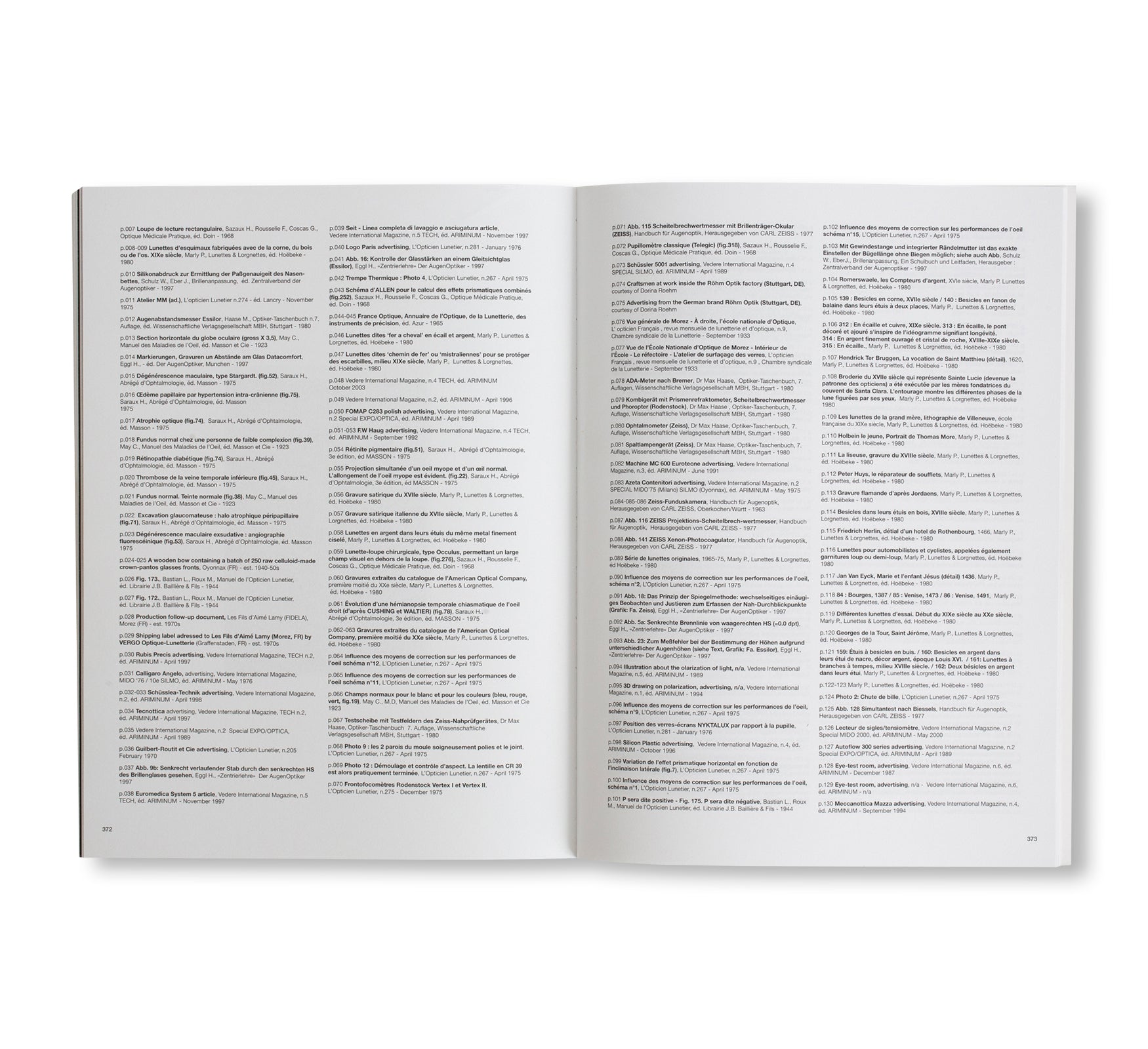 3000 DAYS OF ARCHIVES RELATED TO THE OPTICS AND GLASSES FRAME INDUSTRY by Bidules