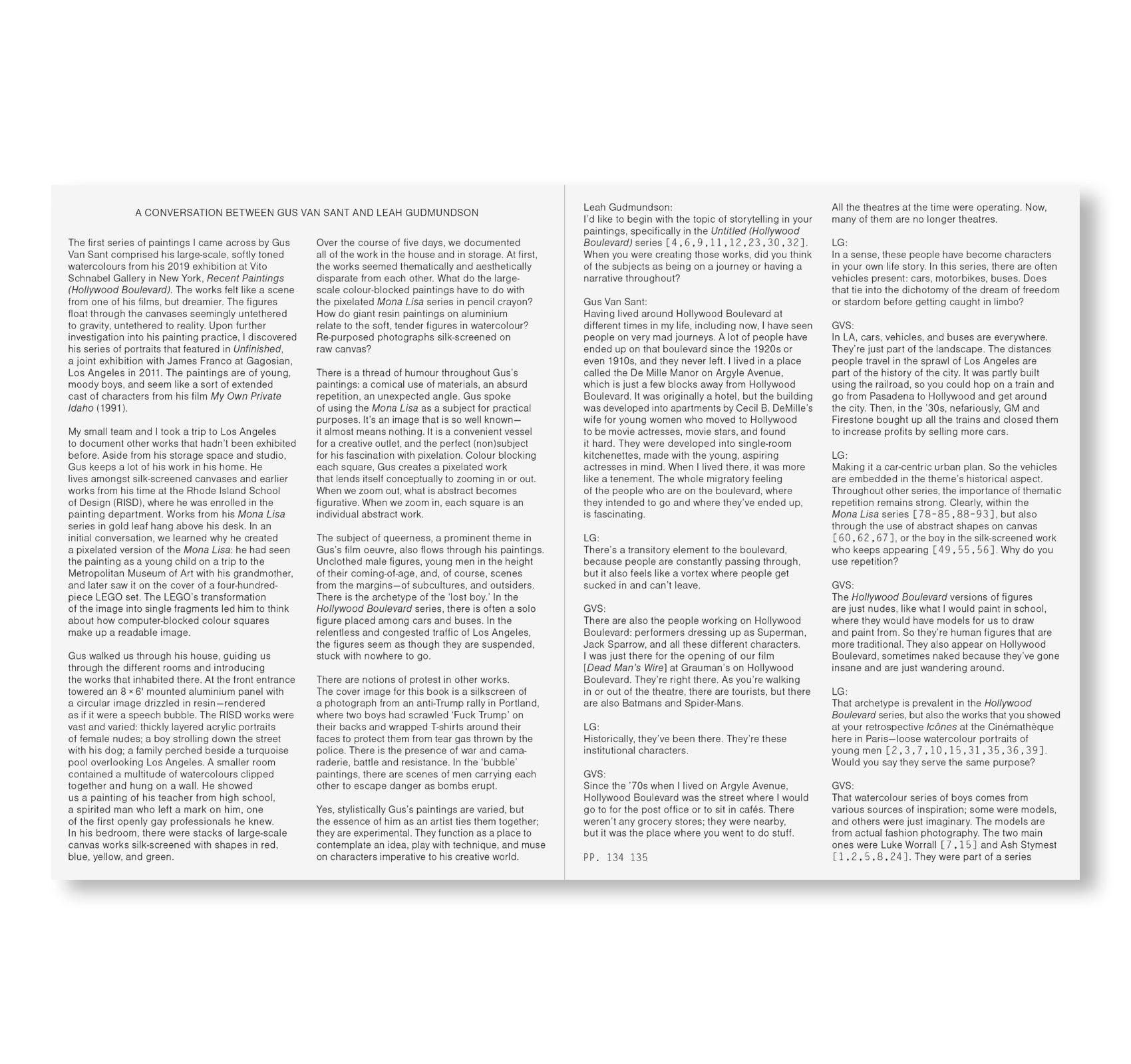 PAINTINGS by Gus Van Sant