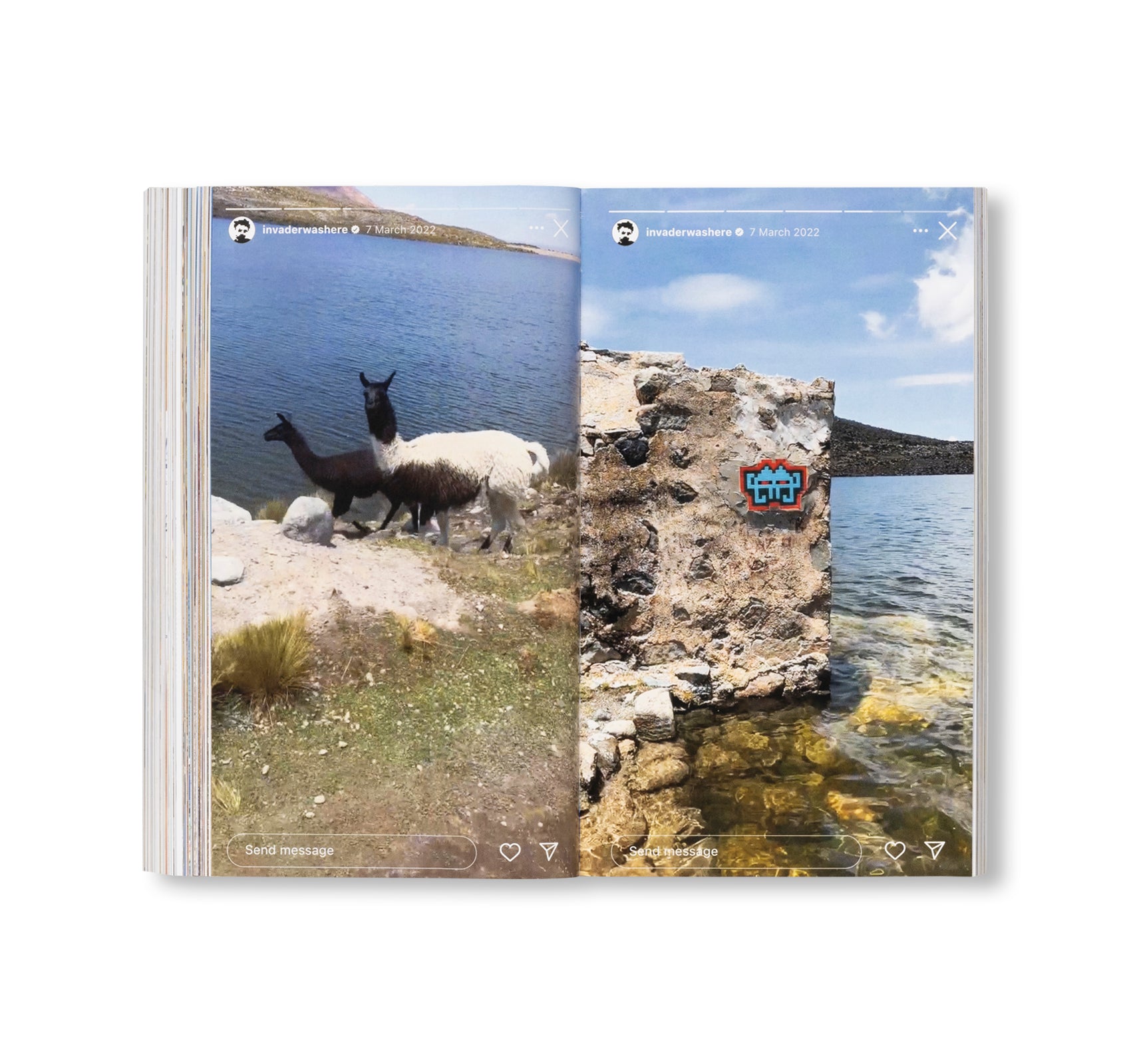 @INVADERWASHERE: TEN YEARS ON INSTAGRAM by Invader