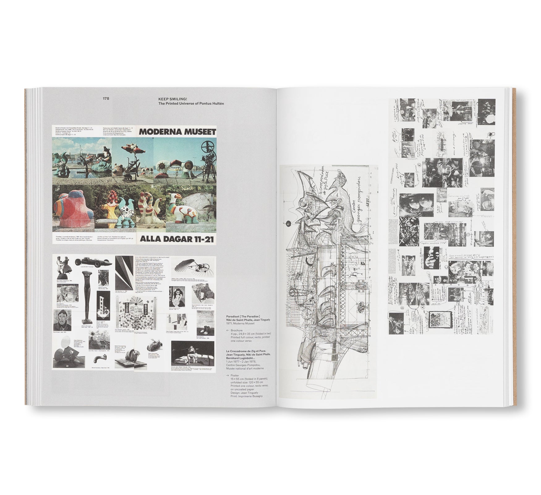 KEEP SMILING! – THE PRINTED UNIVERSE OF PONTUS HULTEN by Pontus Hultén, Stina Gromark [ENGLISH EDITION]