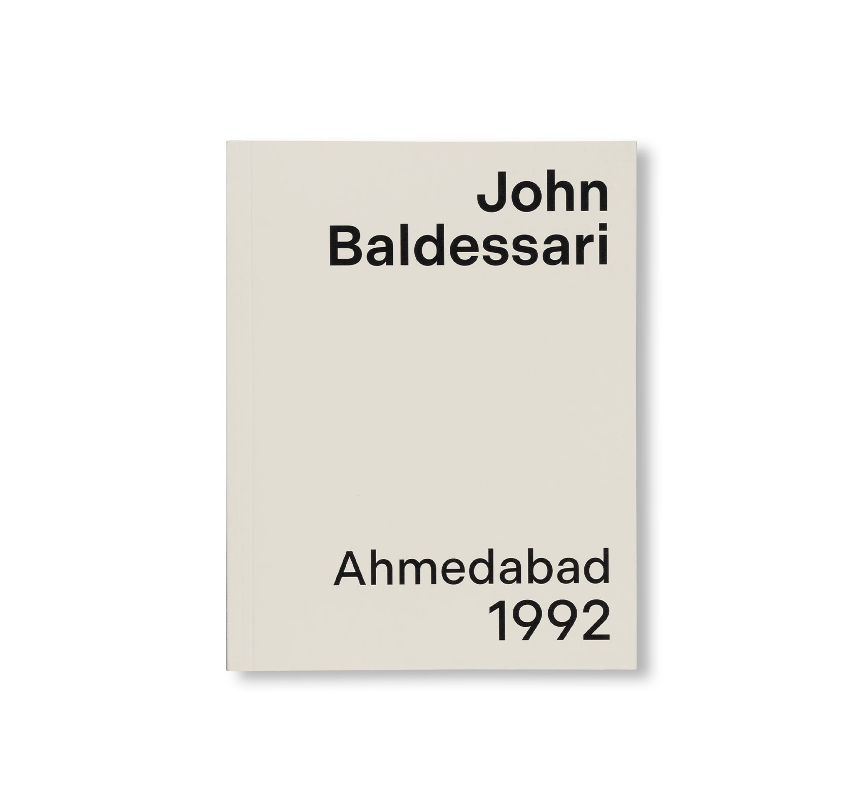 JOHN BALDESSARI: AHMEDABAD 1992 by John Baldessari