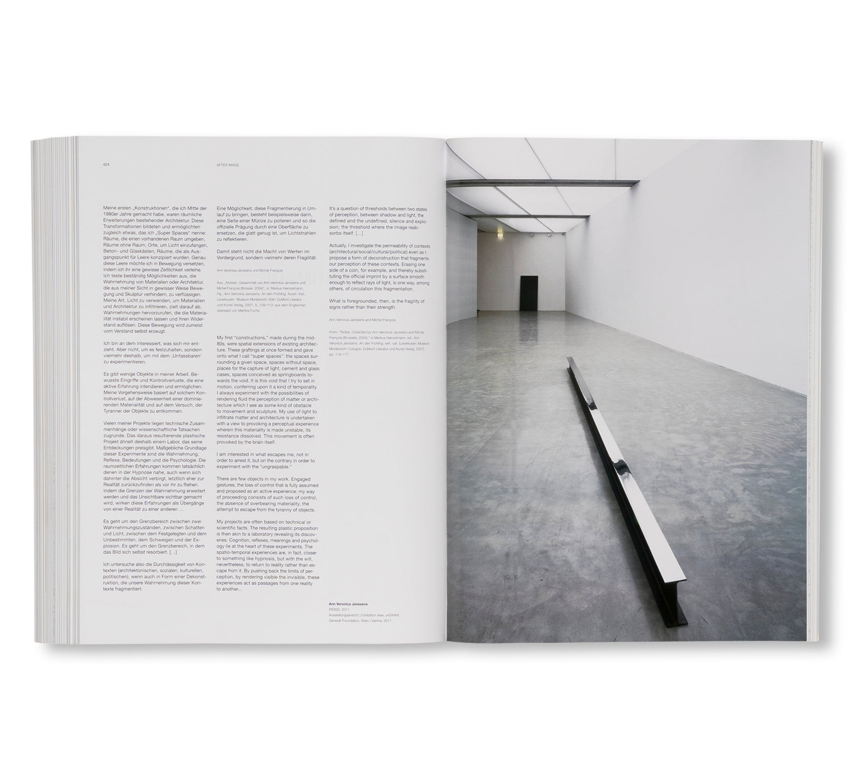 PLUS QUE 20 ANS APRÈS – GESAMMELTE WÖRTER UND BILDER / COLLECTED WORDS AND IMAGES