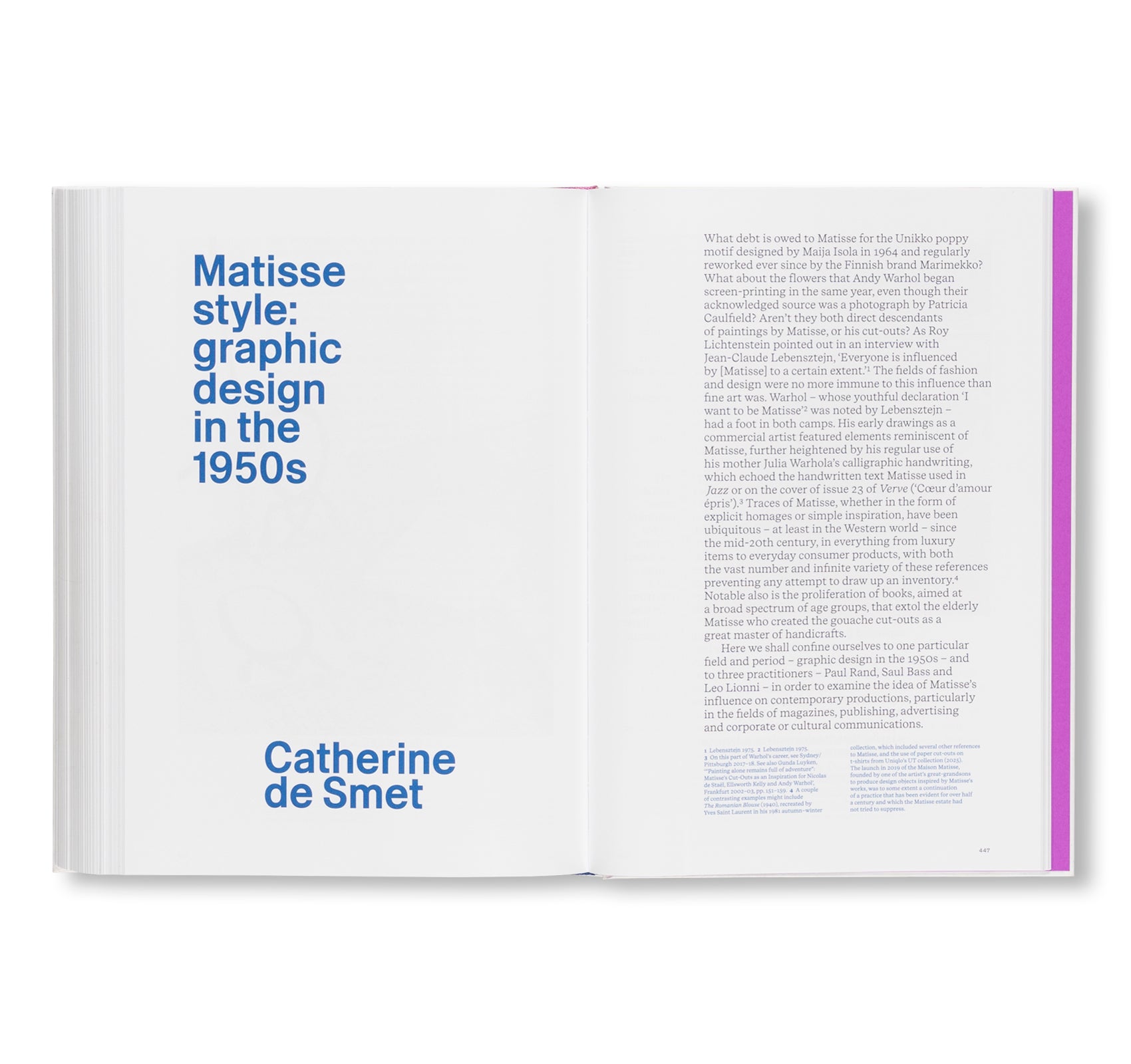 COLOUR UNBOUND: HENRI MATISSE 1941–1954 by Henri Matisse