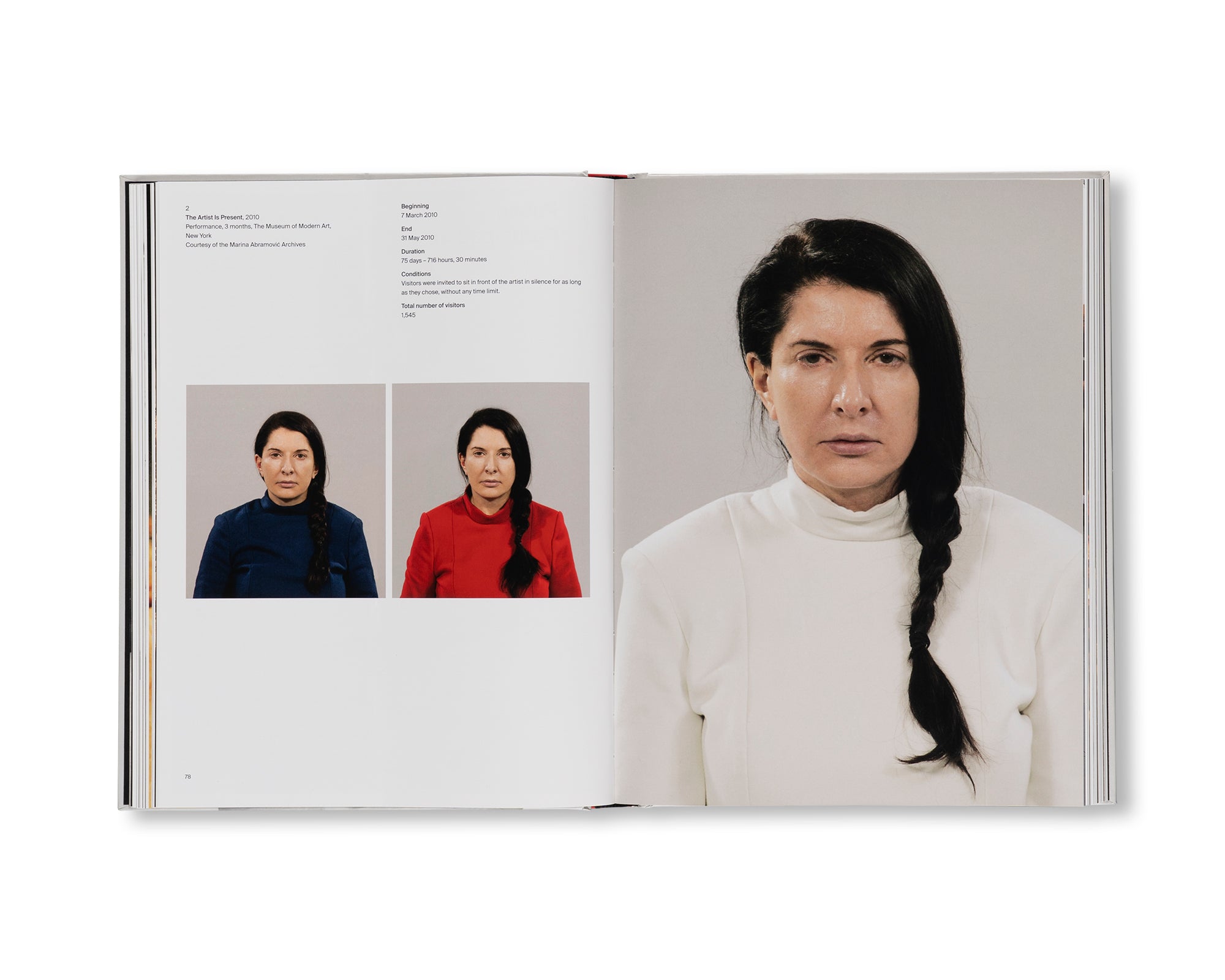 MARINA ABRAMOVIC by Marina Abramović