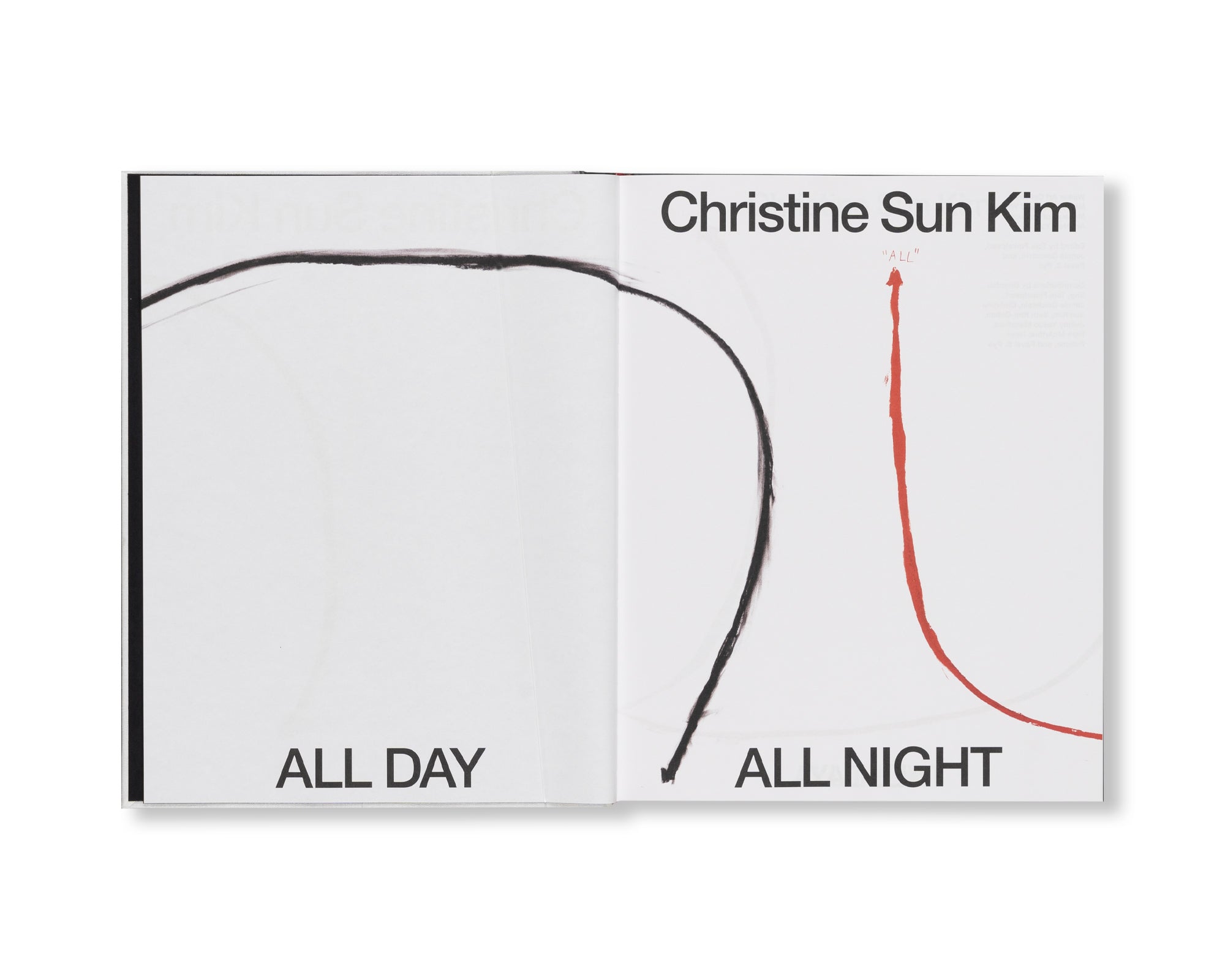 ALL DAY ALL NIGHT by Christine Sun Kim