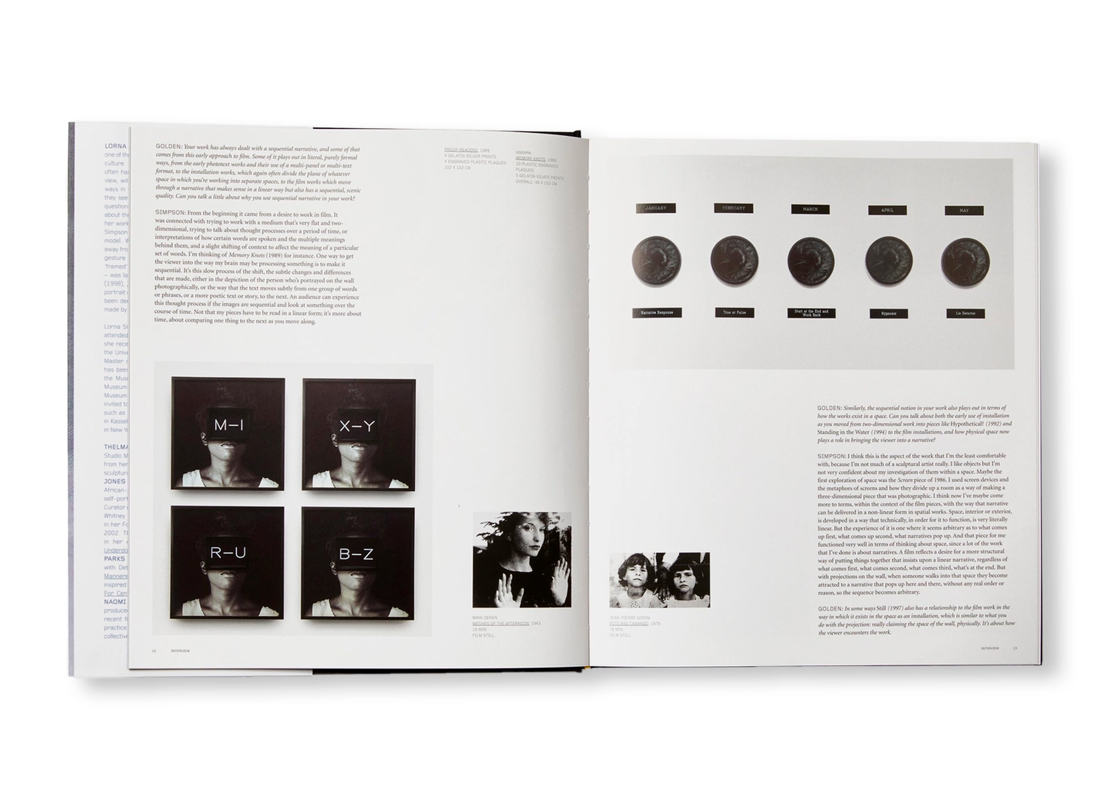 LORNA SIMPSON by Lorna Simpson