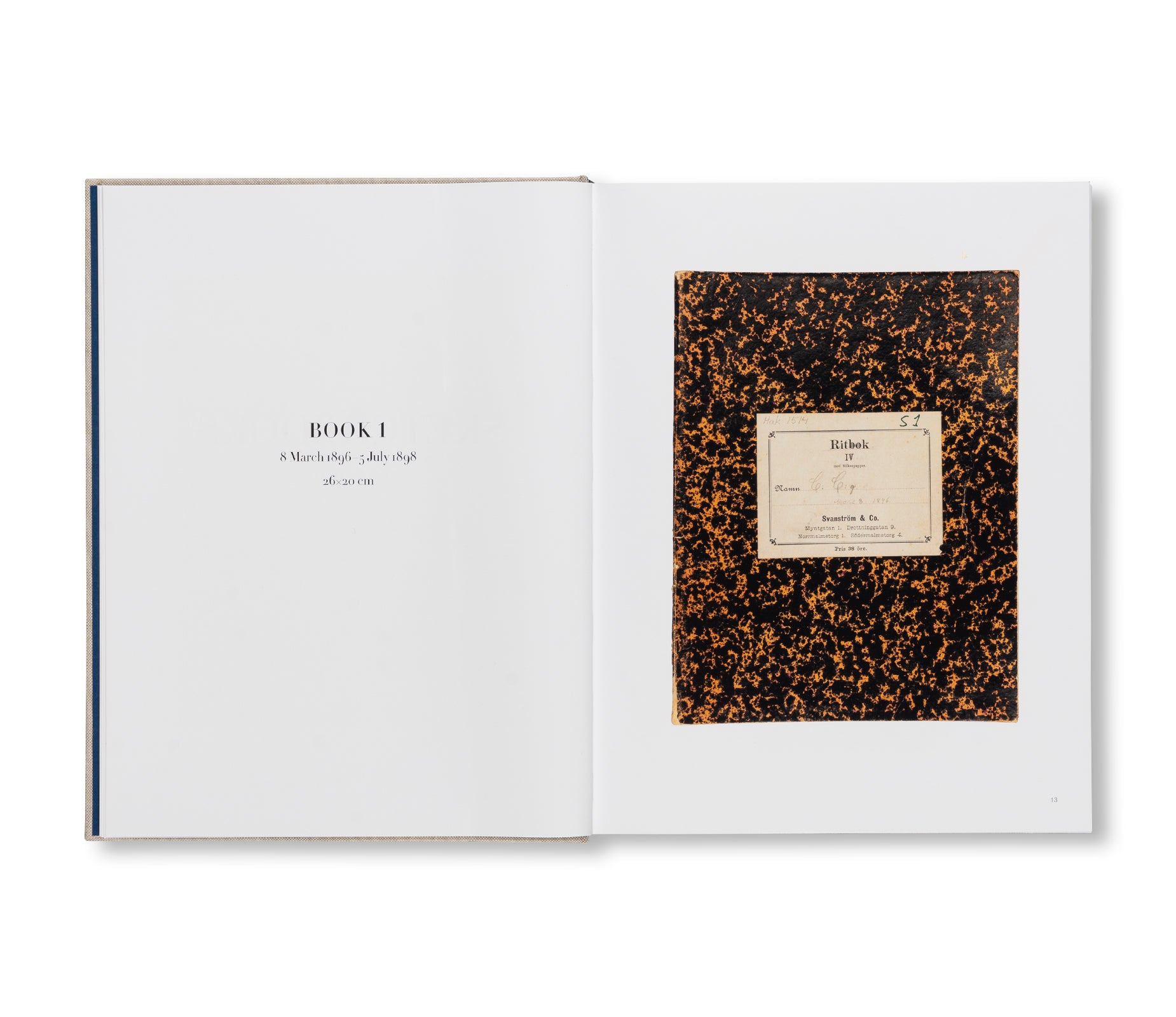 HILMA AF KLINT: SPIRITUALISTIC DRAWINGS 1895–1910: CATALOGUE RAISONNÉ VOLUME I by Hilma af Klint