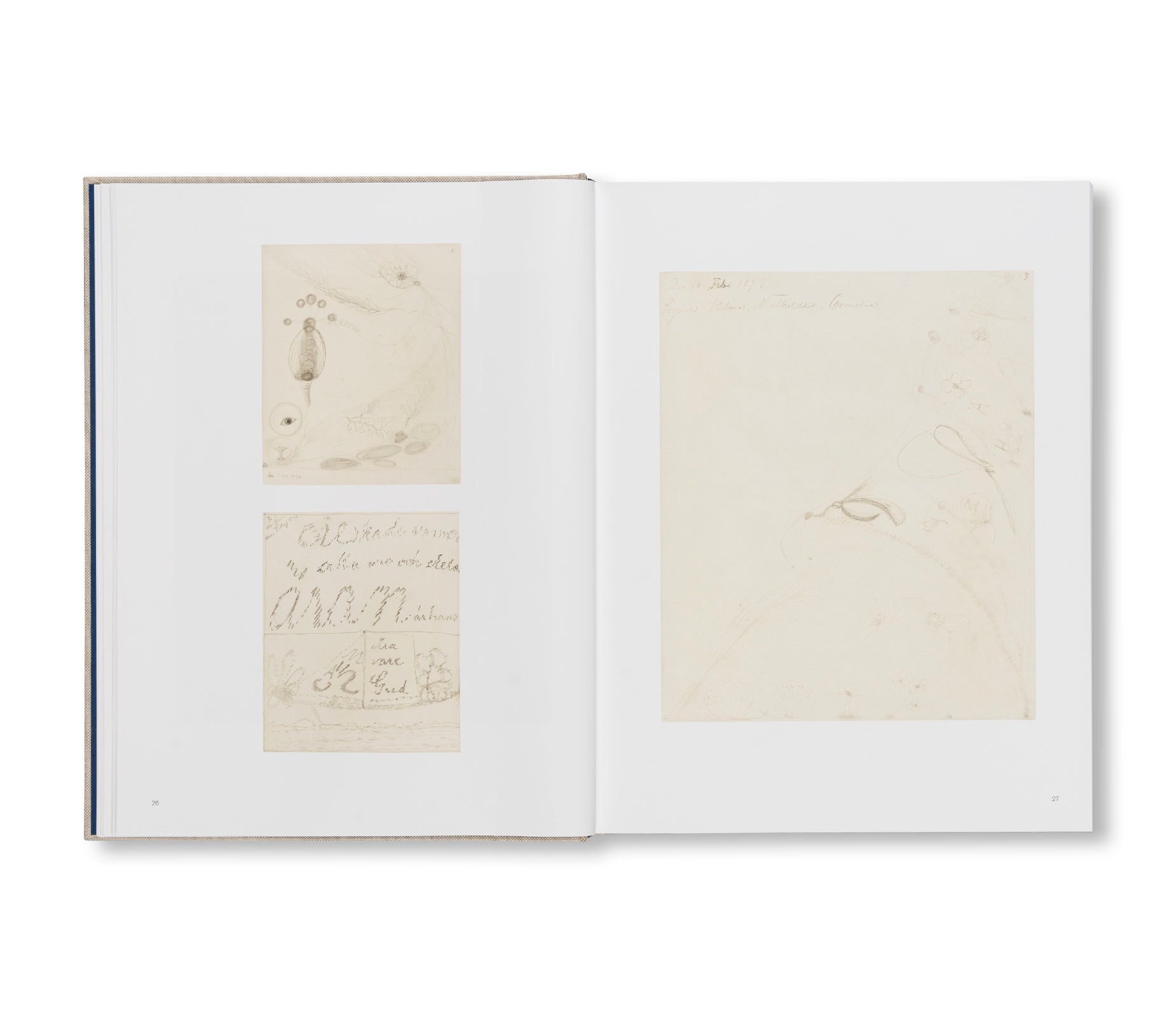 HILMA AF KLINT: SPIRITUALISTIC DRAWINGS 1895–1910: CATALOGUE RAISONNÉ VOLUME I by Hilma af Klint