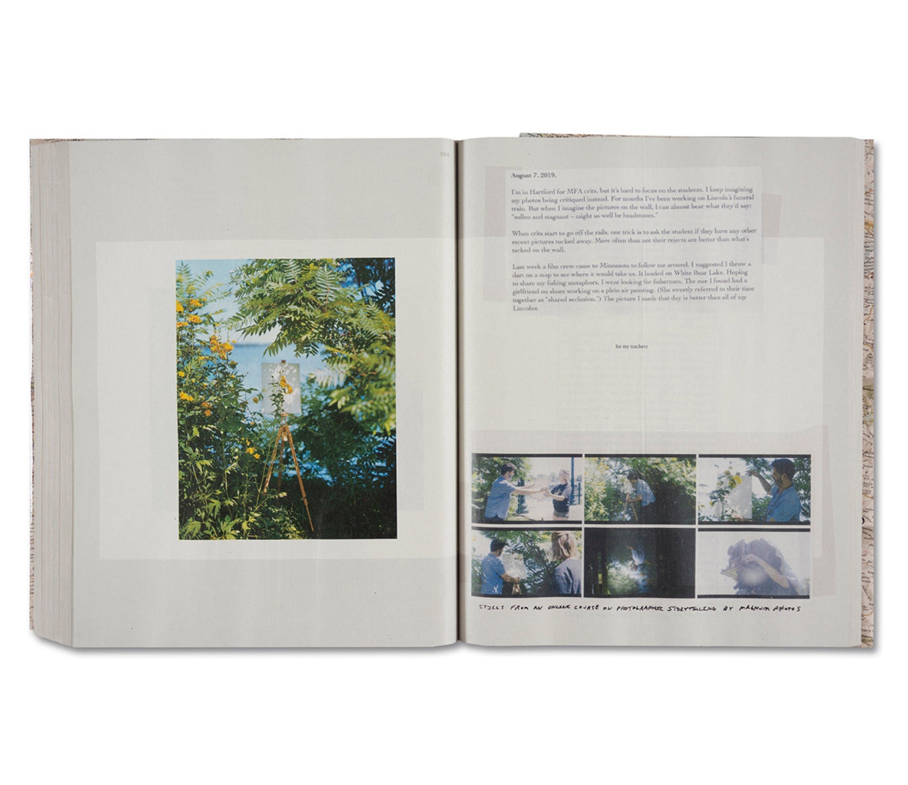 GATHERED LEAVES ANNOTATED by Alec Soth