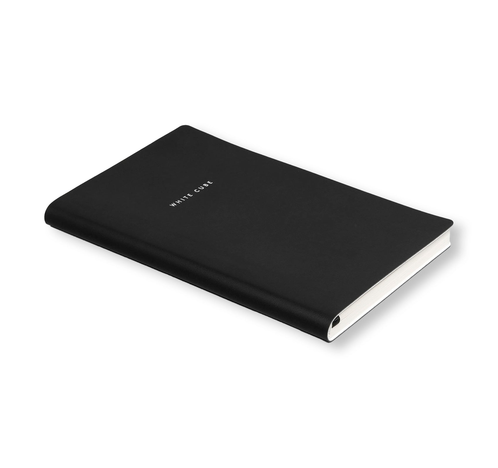 WHITE CUBE NOTEBOOK [BLACK / LINED]