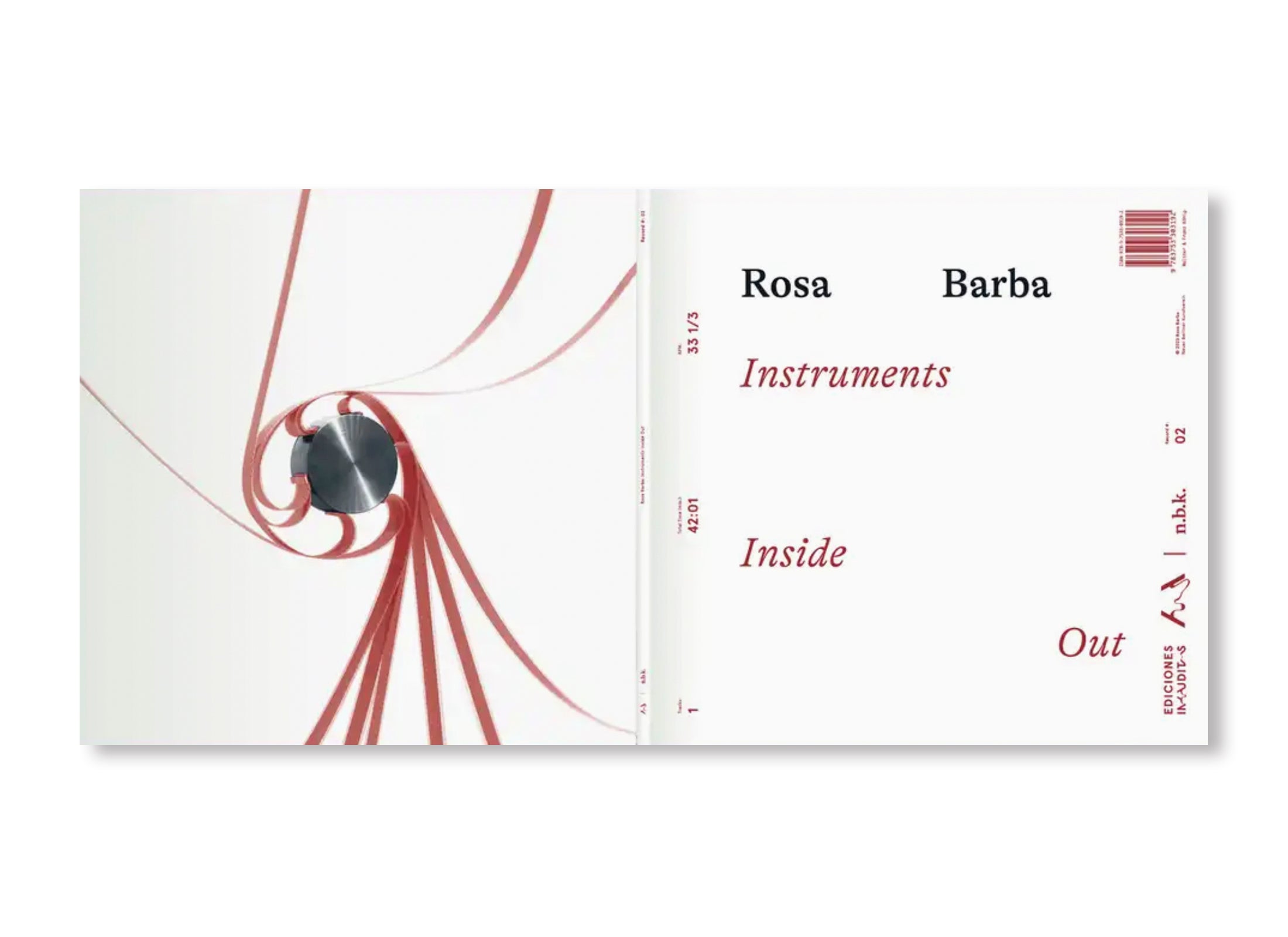 INSTRUMENTS INSIDE OUT by Rosa Barba