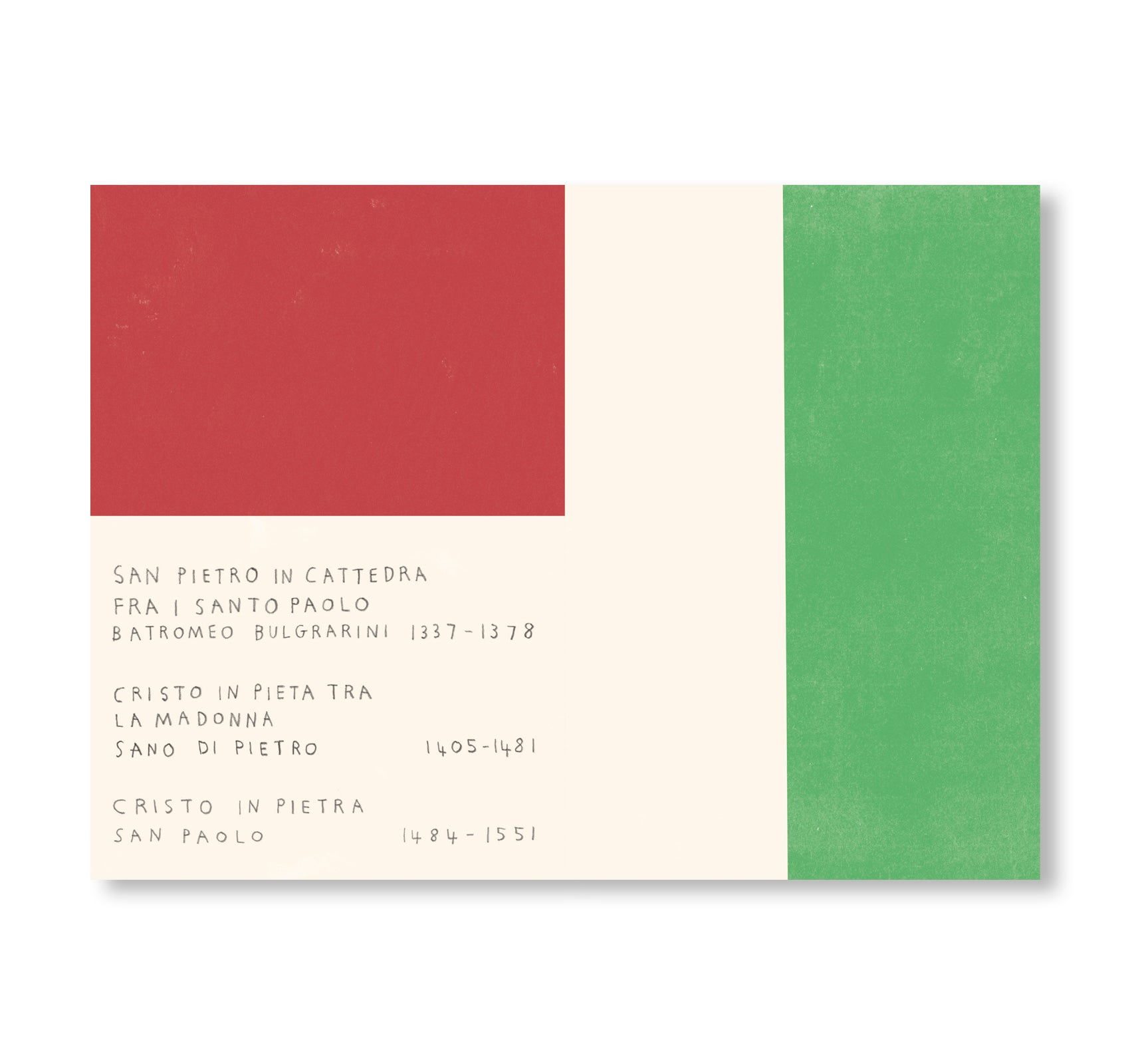 APPUNTI SU ALCUNI DIPINTI by Nigel Peake