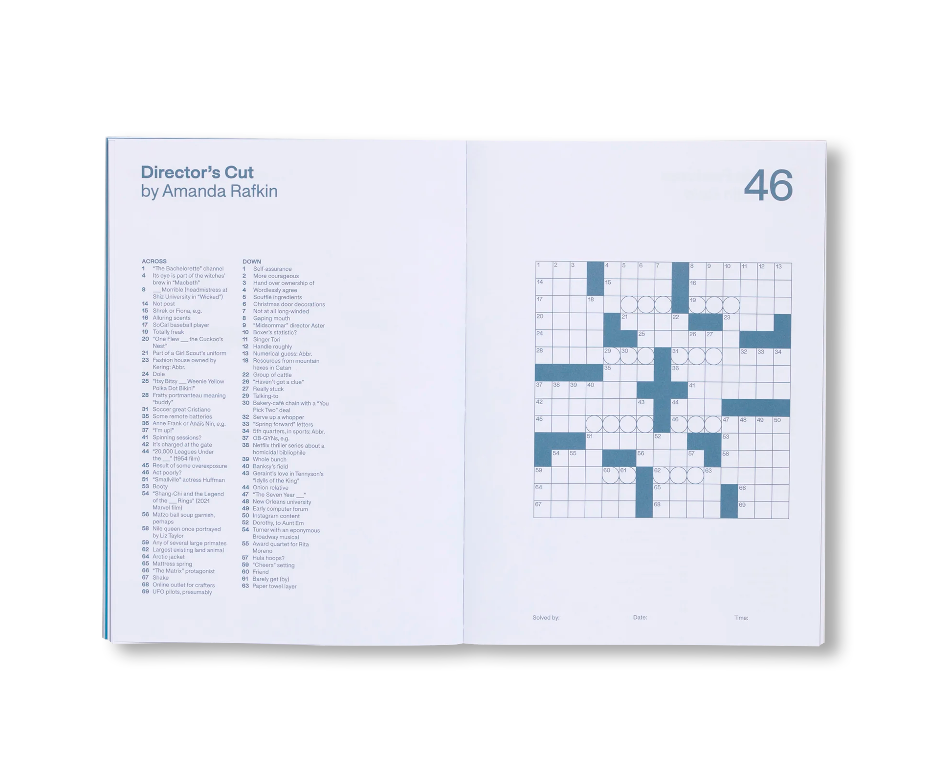 99 MOVIE CROSSWORDS