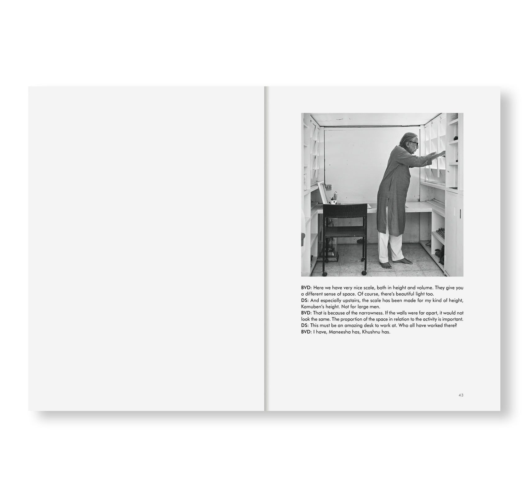 PORTRAIT OF A HOUSE: CONVERSATIONS WITH BV DOSHI by Dayanita Singh, BV Doshi