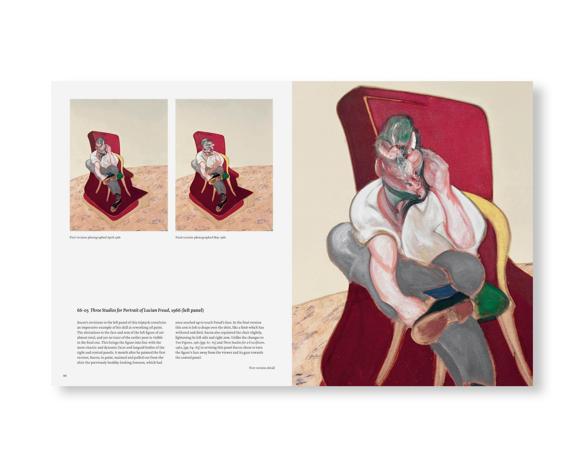 REVISIONS: FRANCIS BACON IN THE ACT PAINTING by Francis Bacon