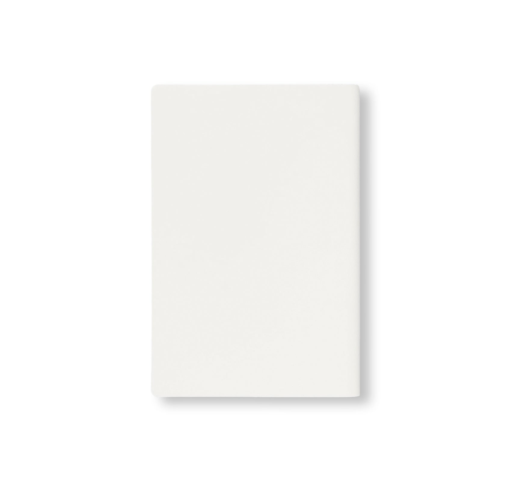 WHITE CUBE NOTEBOOK [WHITE / PLAIN]