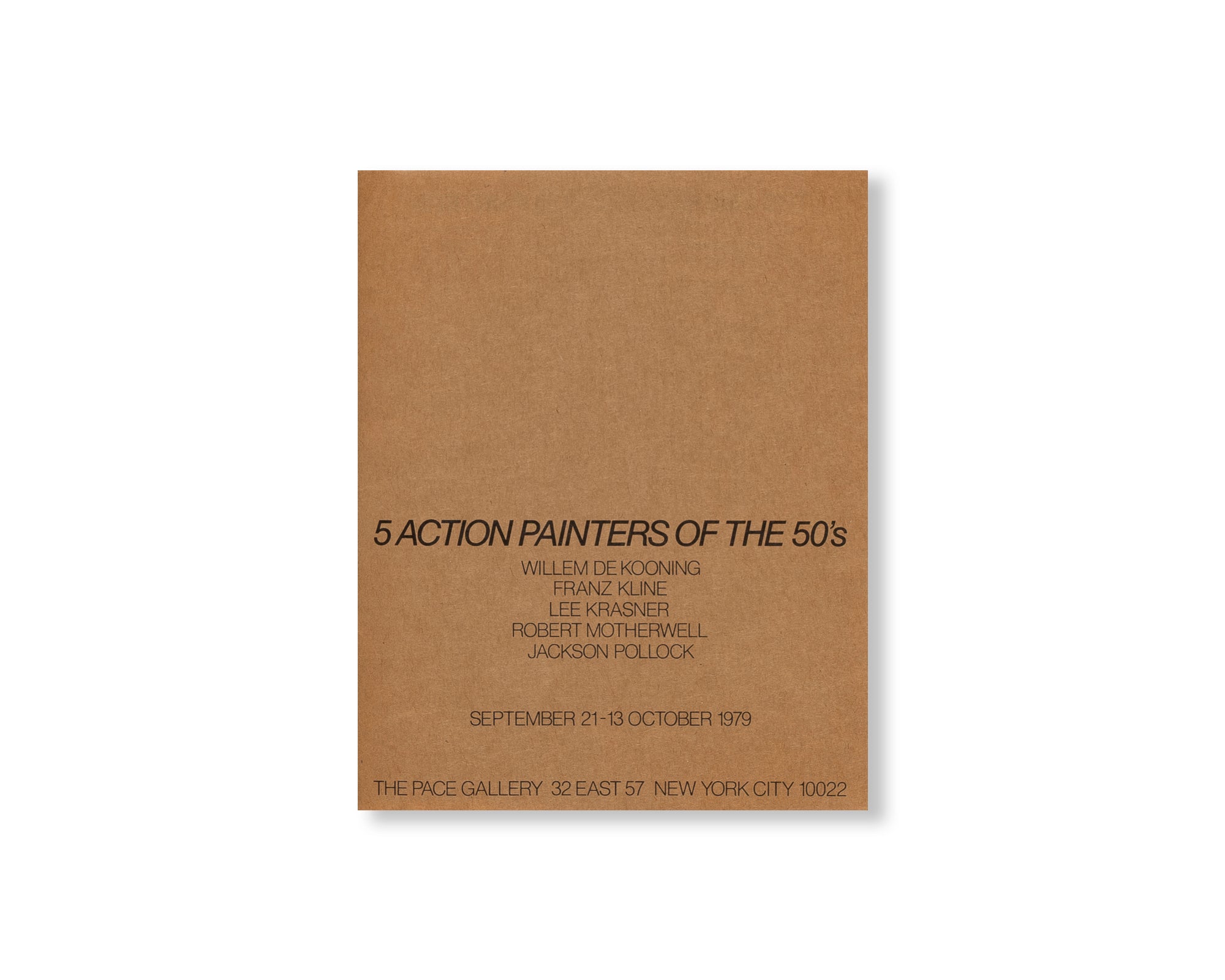 5 ACTION PAINTERS OF THE ’50S