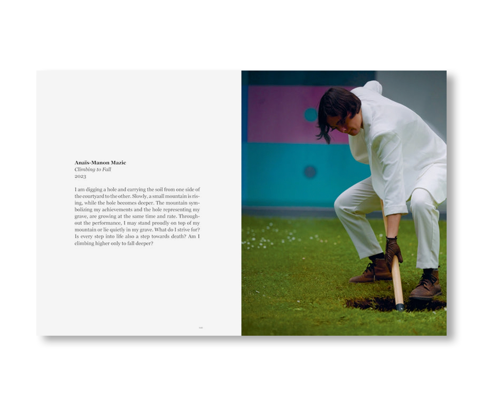MARINA ABRAMOVIĆ. FREE INTERDISCIPLINARY PERFORMANCE LAB: PINA BAUSCH PROFESSORSHIP 2022–23 by Marina Abramović