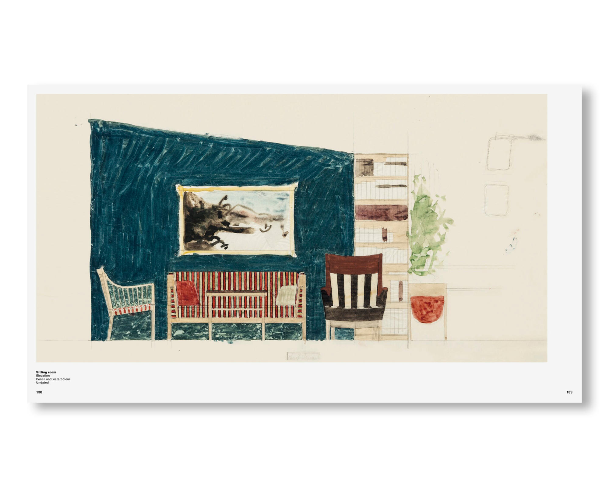 WATERCOLORS by Hans J. Wegner